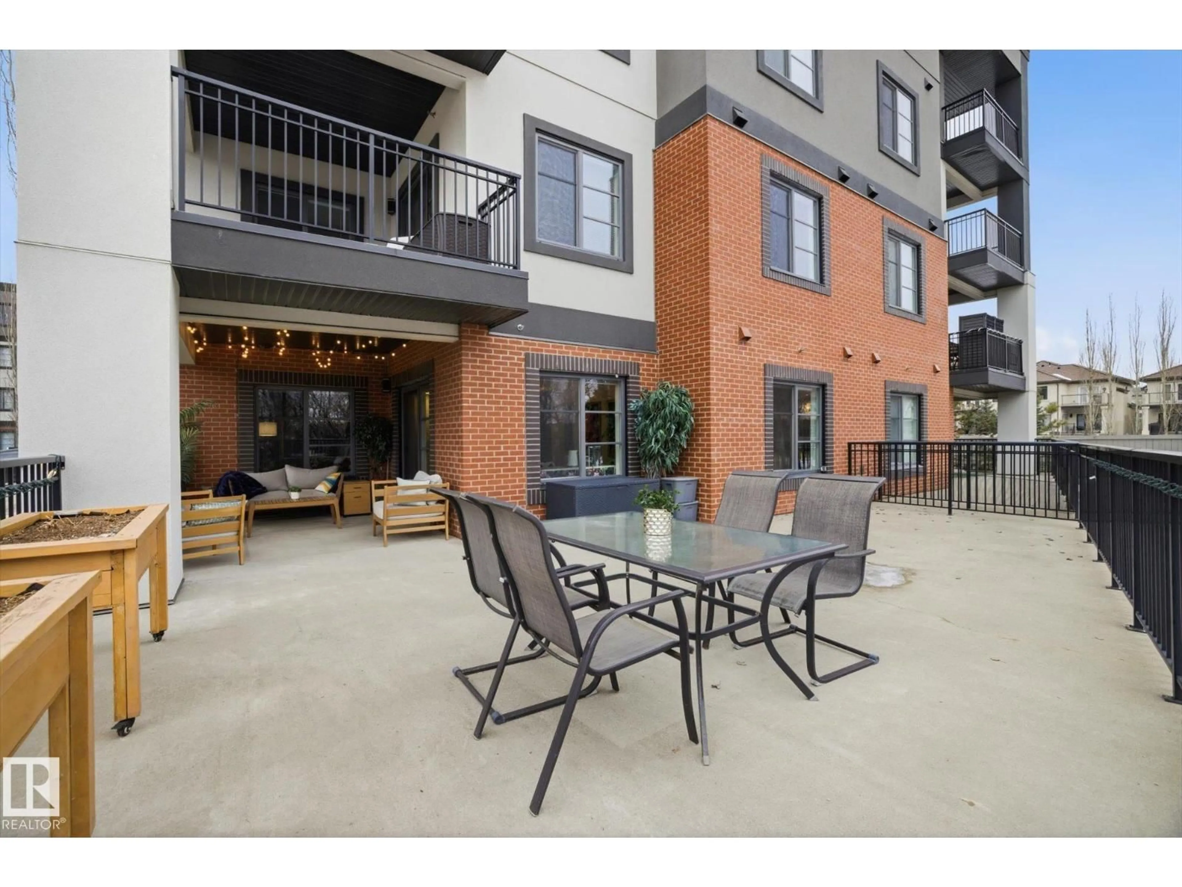 Patio, unknown for #120 - 1144 ADAMSON DR, Edmonton Alberta T6W2X7