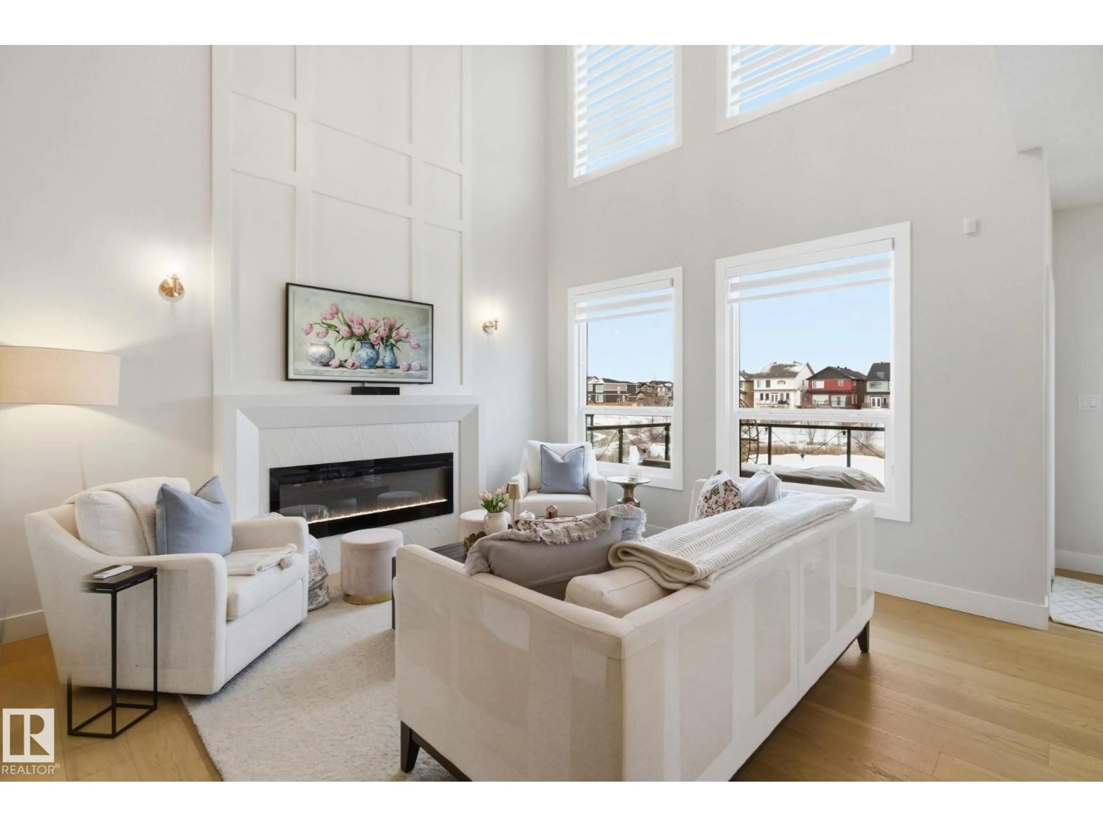 Living room with furniture, unknown for 9831 223 ST, Edmonton Alberta T5T7B6