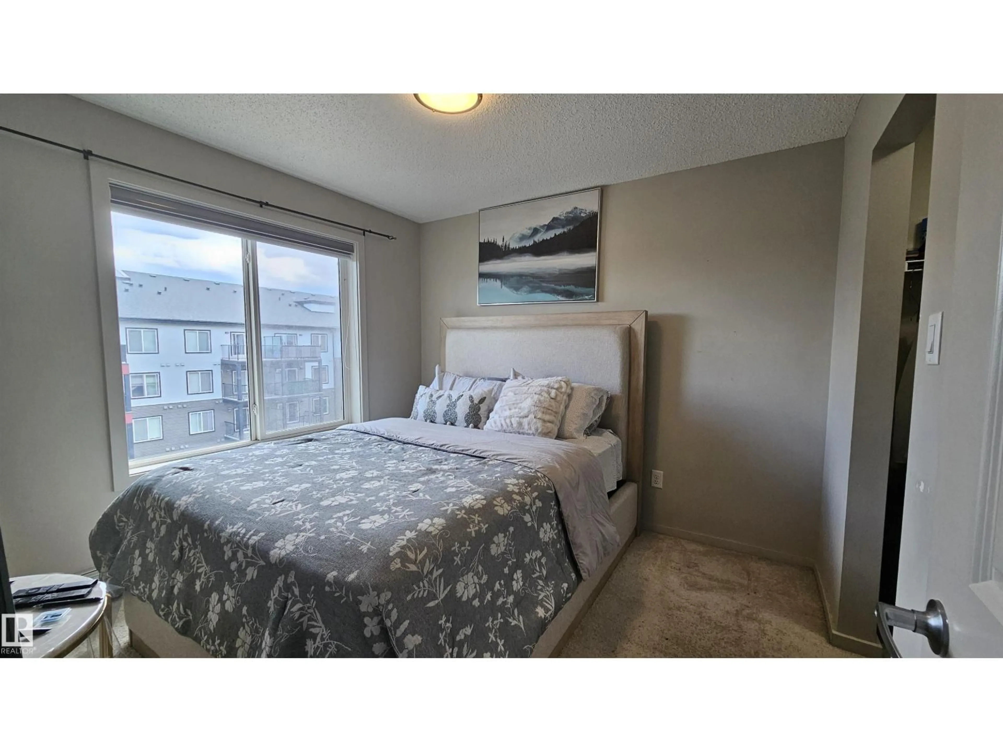 Bedroom with bed, unknown for 444 - 348 WINDERMERE RD, Edmonton Alberta T6W2P2