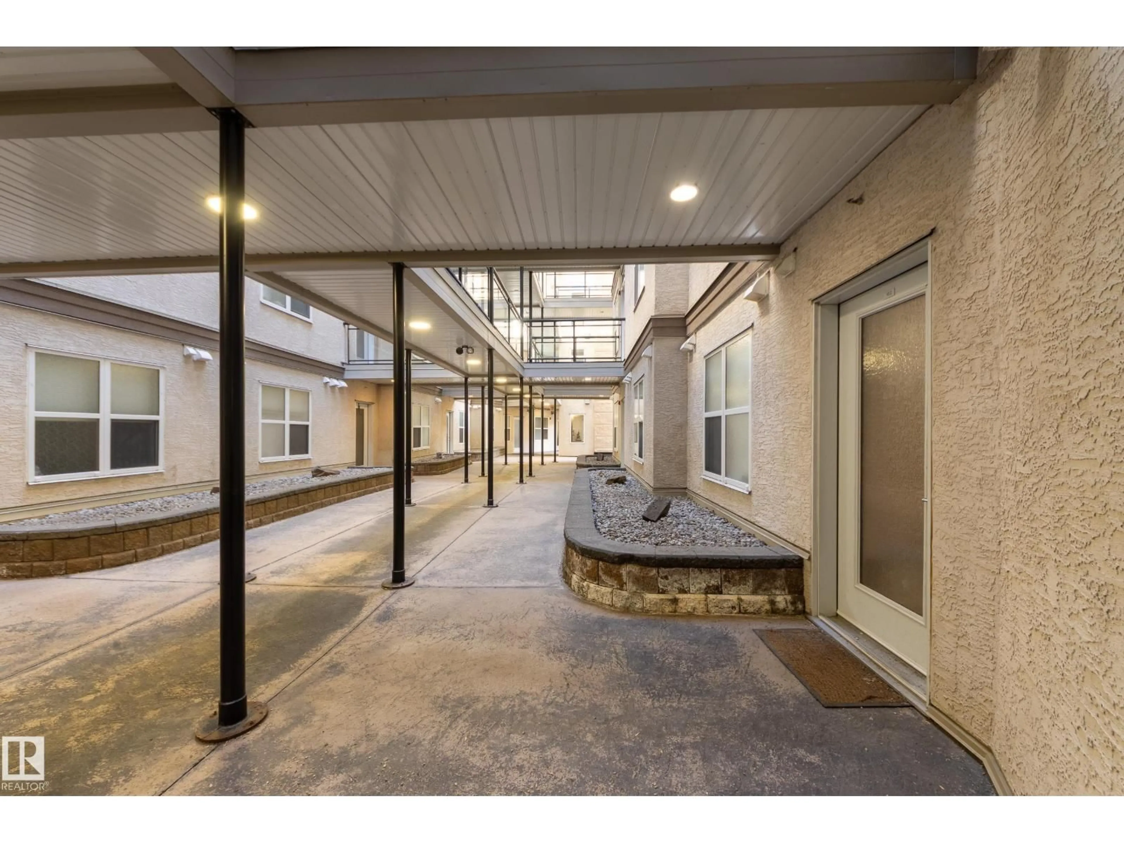 Indoor foyer for #162 - 4823 104A ST NW, Edmonton Alberta T6H0R5