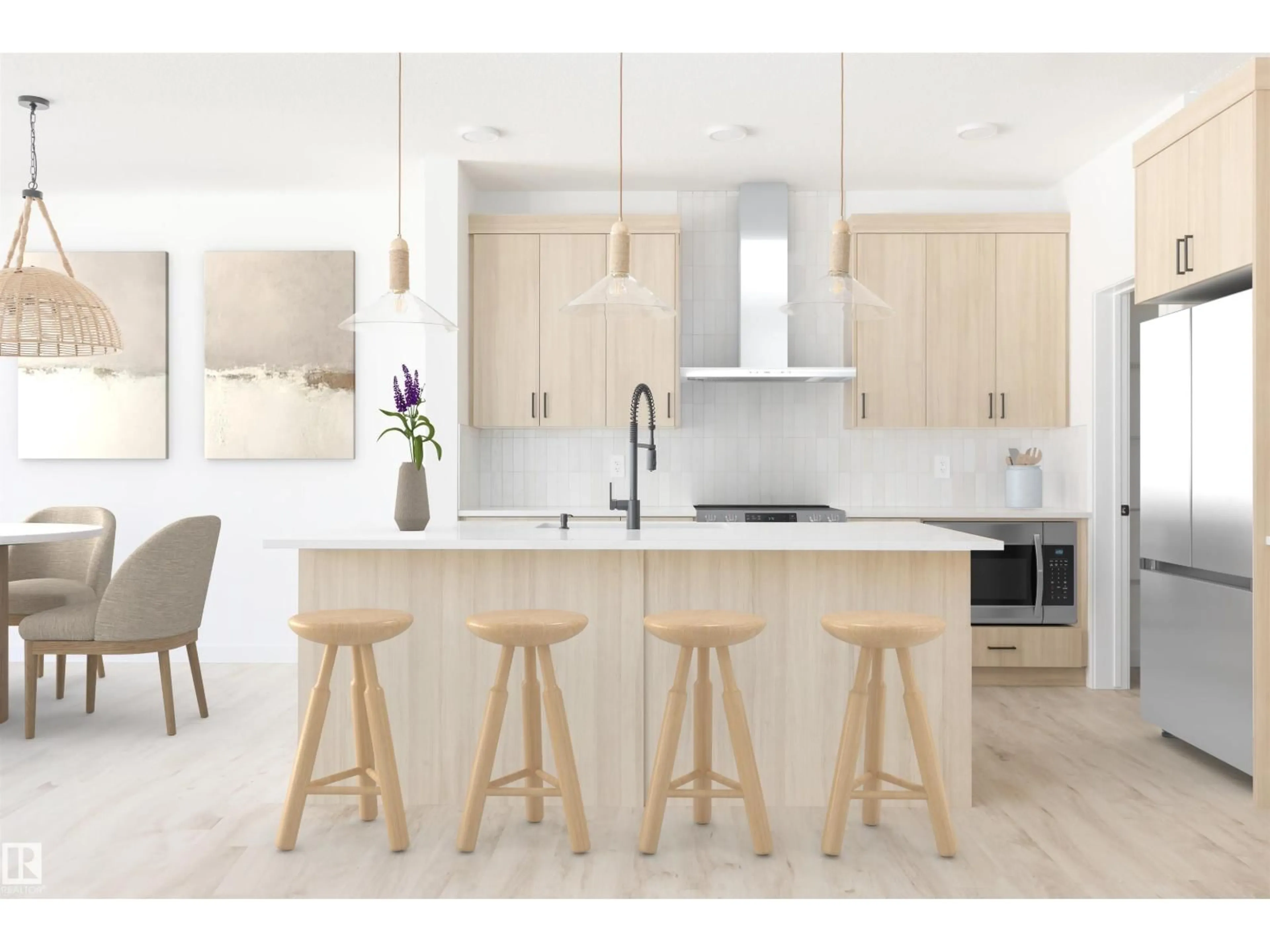 Contemporary kitchen, unknown for 133 CUDDIE DR, Sherwood Park Alberta T0B0B0