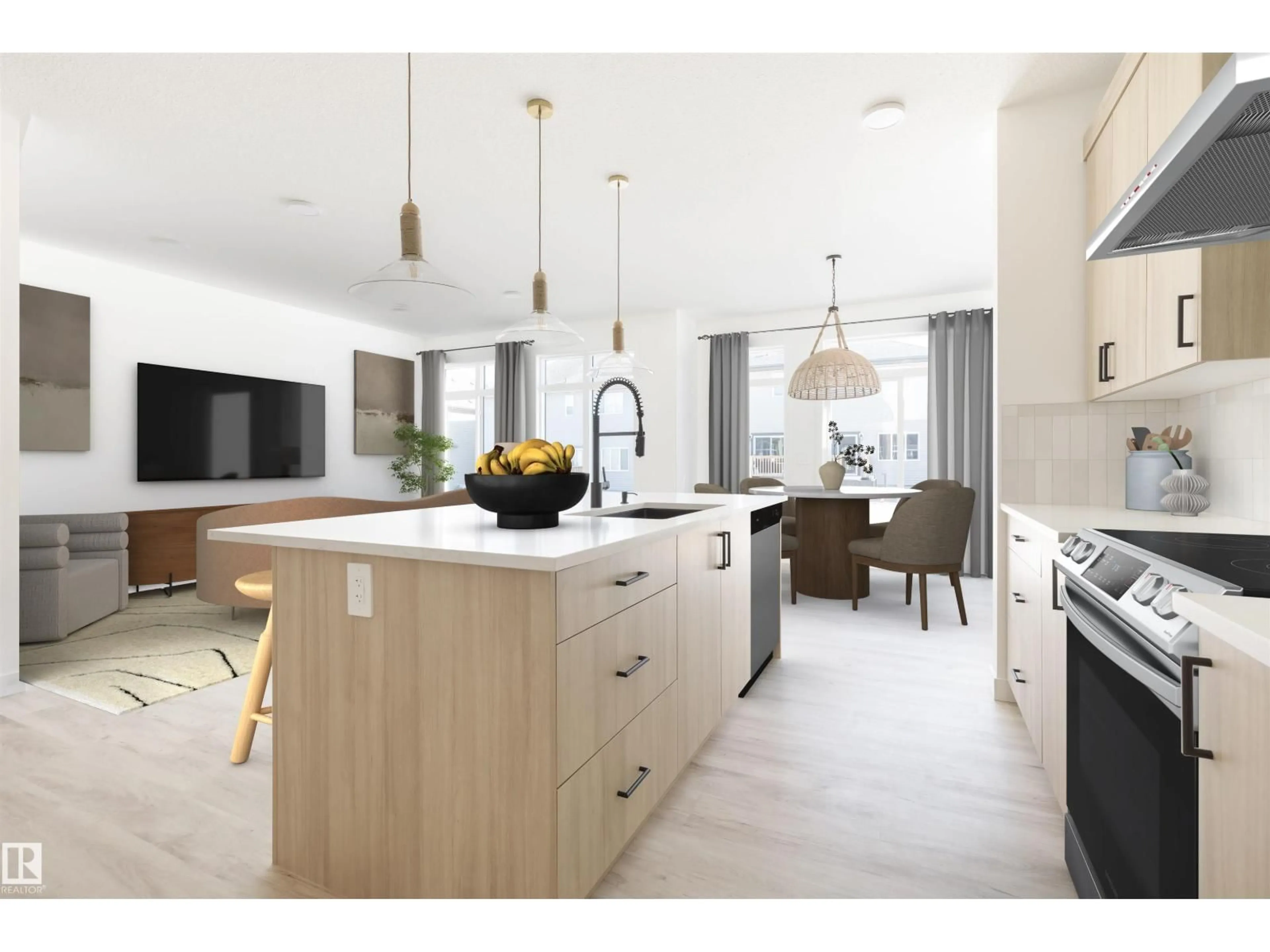 Open concept kitchen, unknown for 133 CUDDIE DR, Sherwood Park Alberta T0B0B0