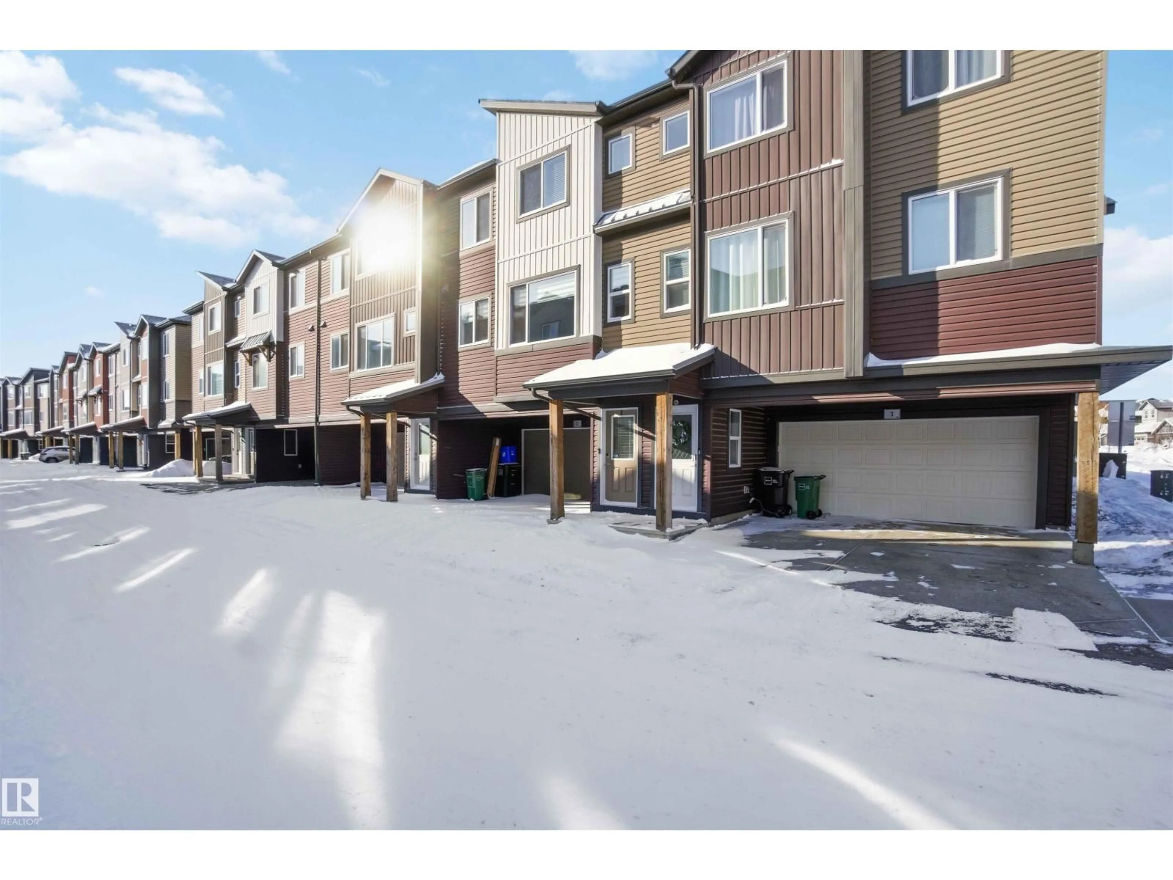 Patio, street for #2 - 16903 68 ST, Edmonton Alberta T5Z0R1