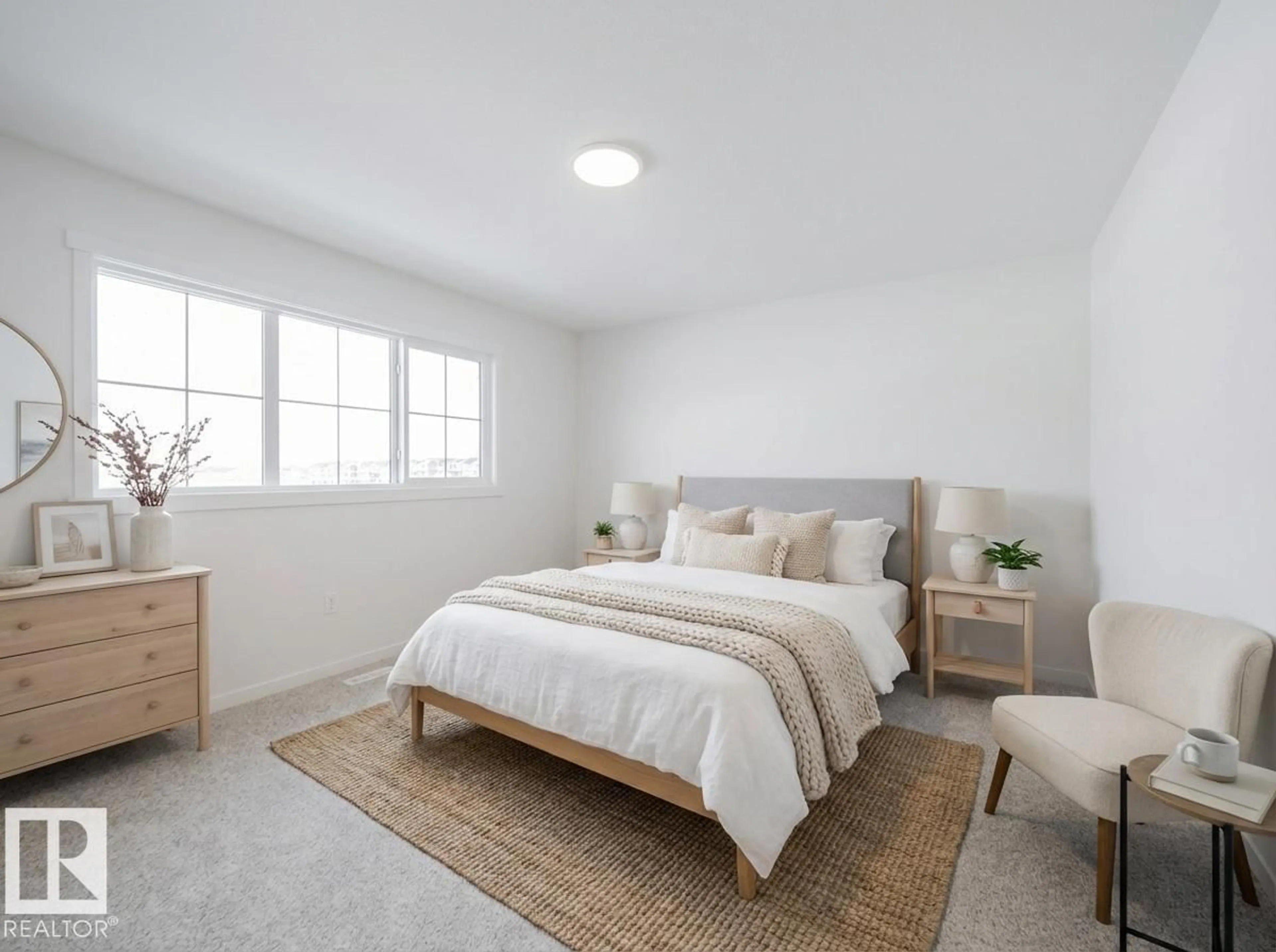 Bedroom with bed, unknown for 1025 ASTER BV, Edmonton Alberta T6T2W7