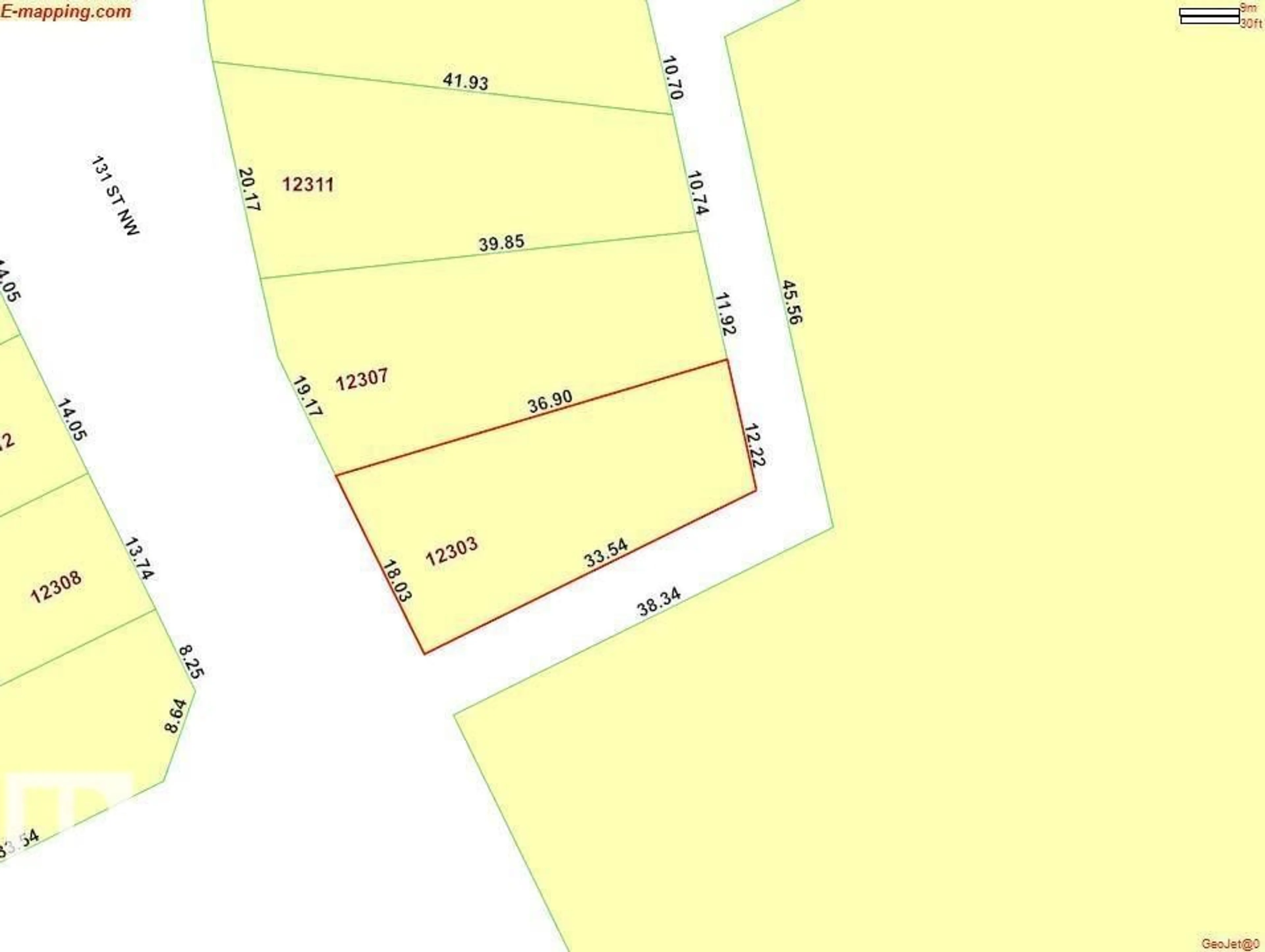Floor plan for NW - 12303 131 ST, Edmonton Alberta T5L1N2