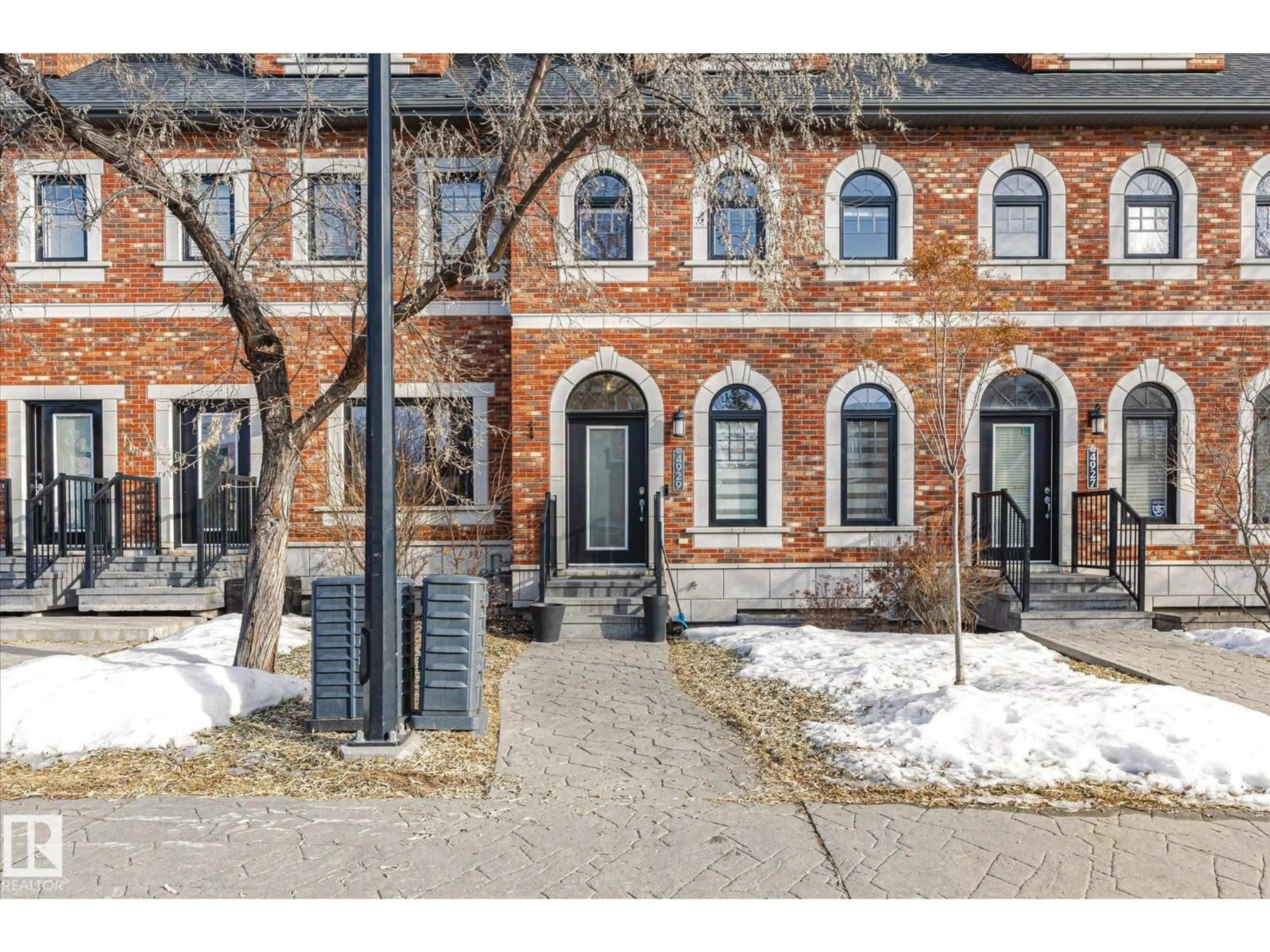 Home with brick exterior material, street for 4929 TERWILLEGAR CM, Edmonton Alberta T6R0P5