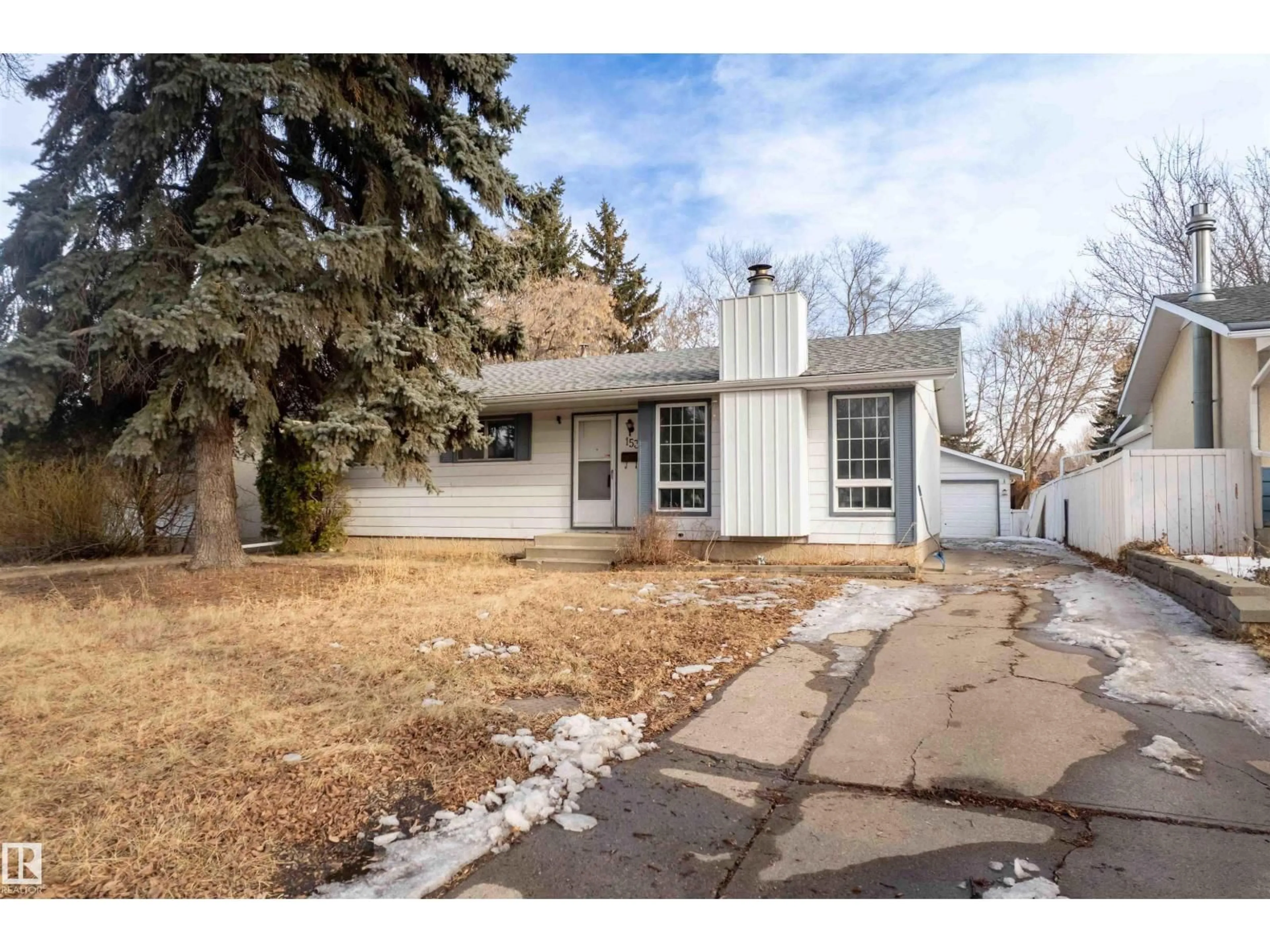 Home with vinyl exterior material, street for 153 MARION DR, Sherwood Park Alberta T8A2G9
