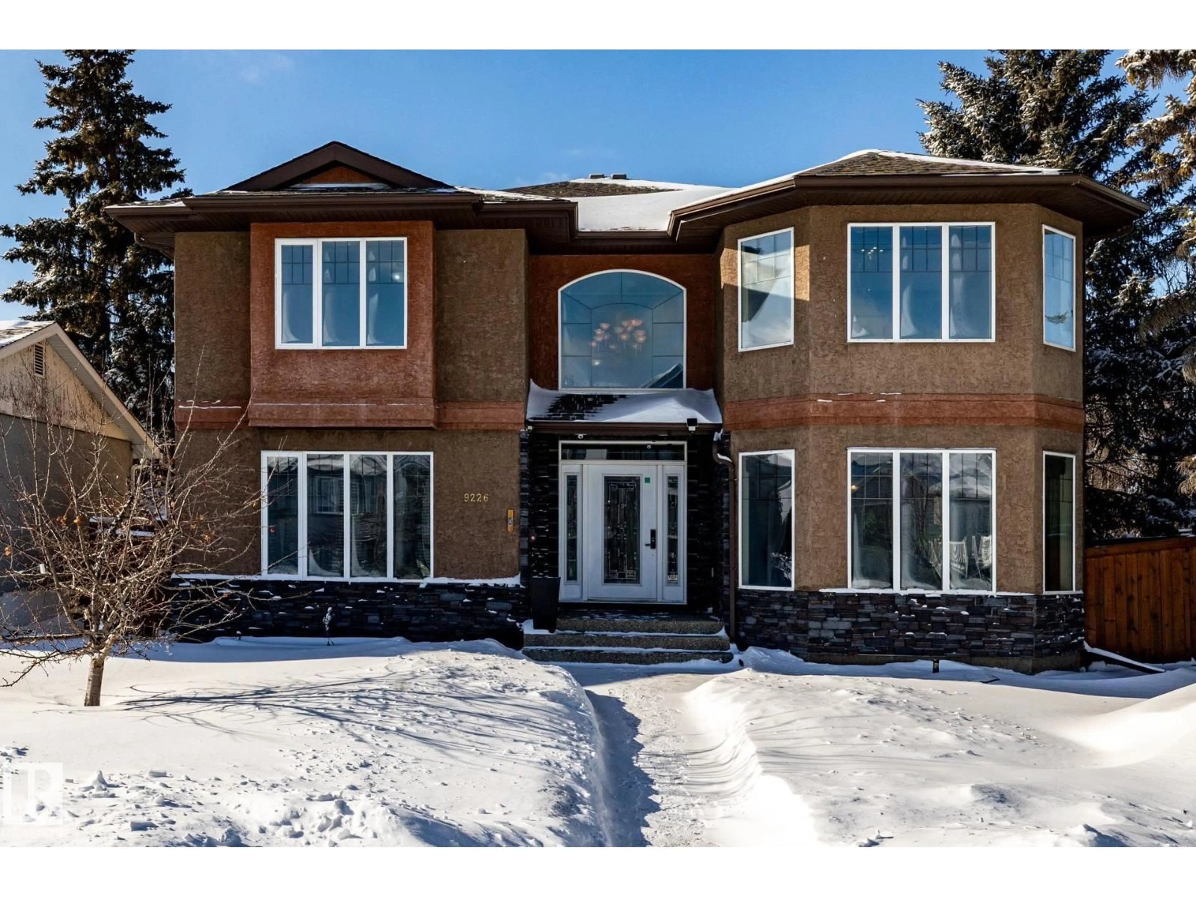 Home with brick exterior material, street for 9226 154 ST, Edmonton Alberta T5R1T5