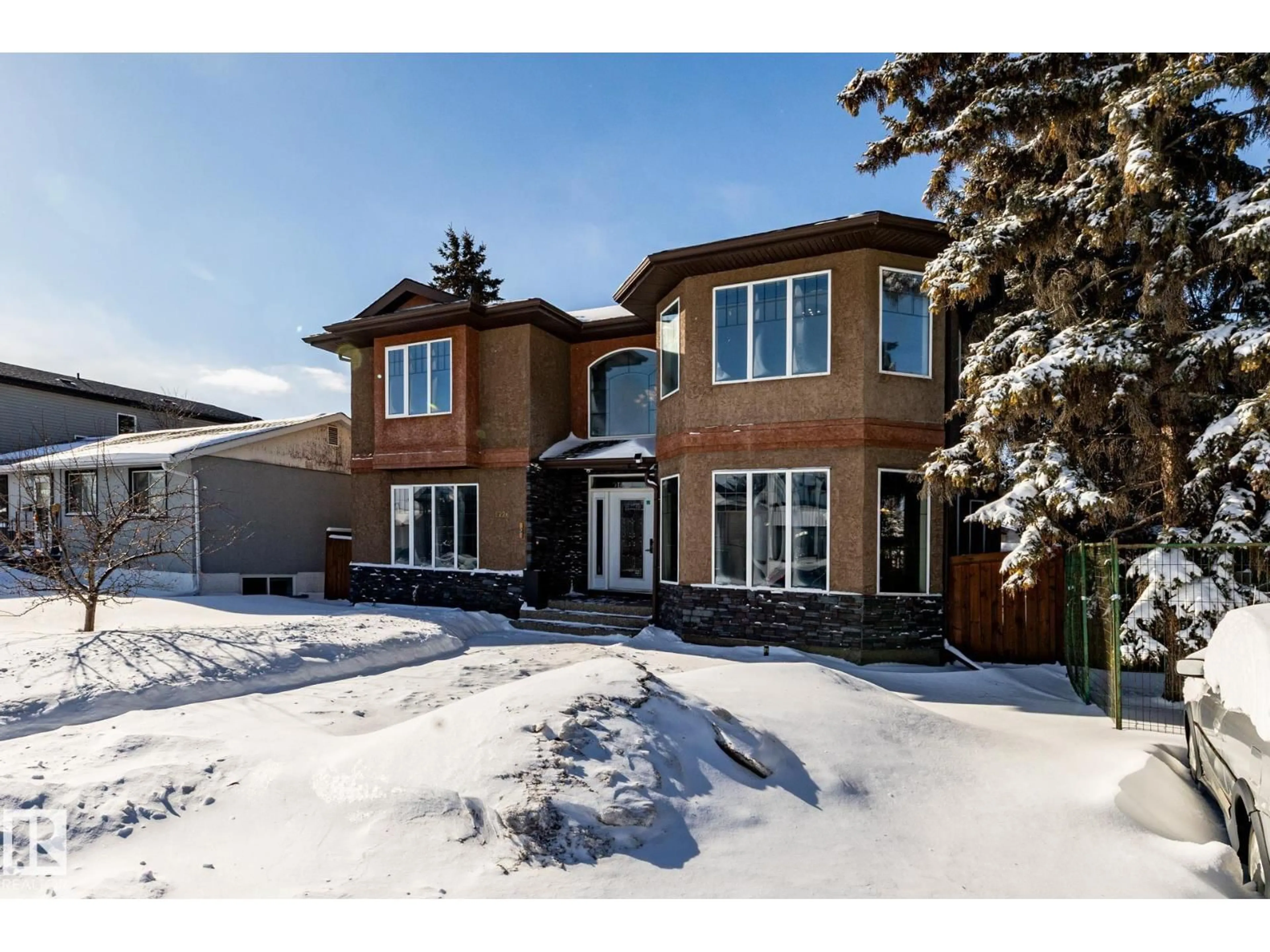 Home with brick exterior material, street for 9226 154 ST, Edmonton Alberta T5R1T5