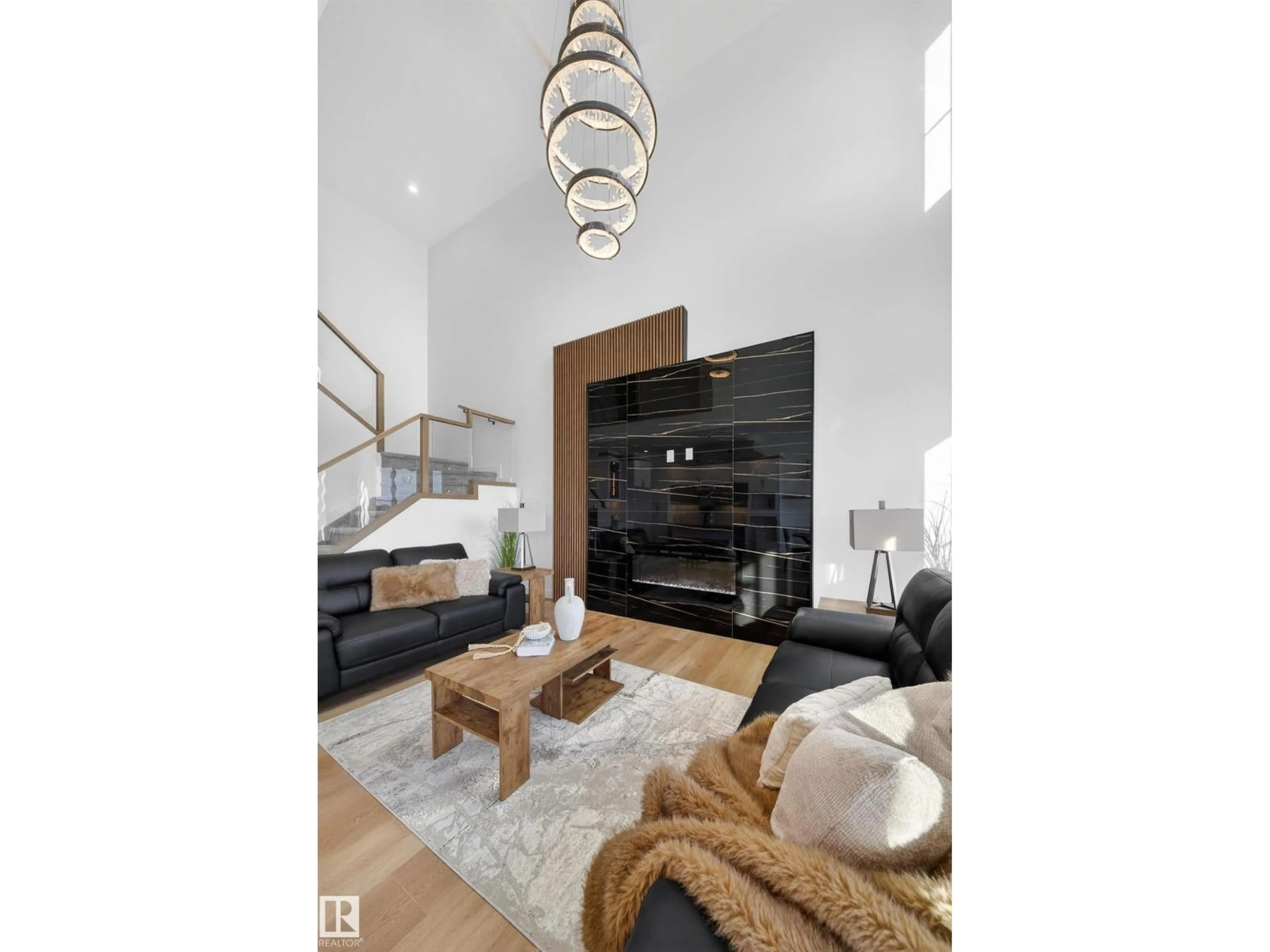 Living room with furniture, unknown for 214 CRYSTAL CREEK DRIVE, Leduc Alberta T9E0X6