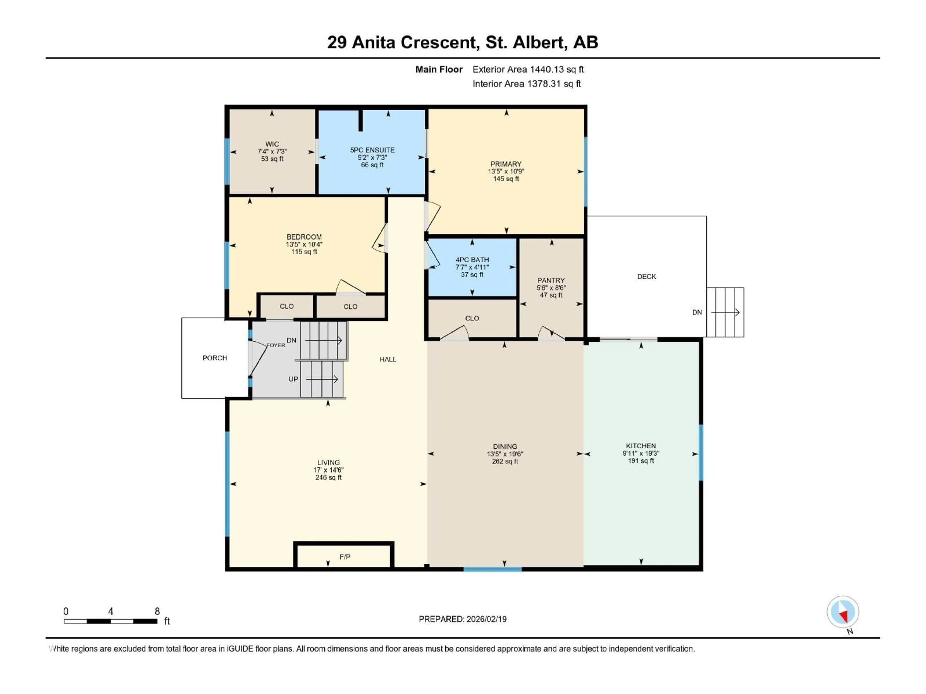 Floor plan for 29 ANITA CR, St. Albert Alberta T8N2W4