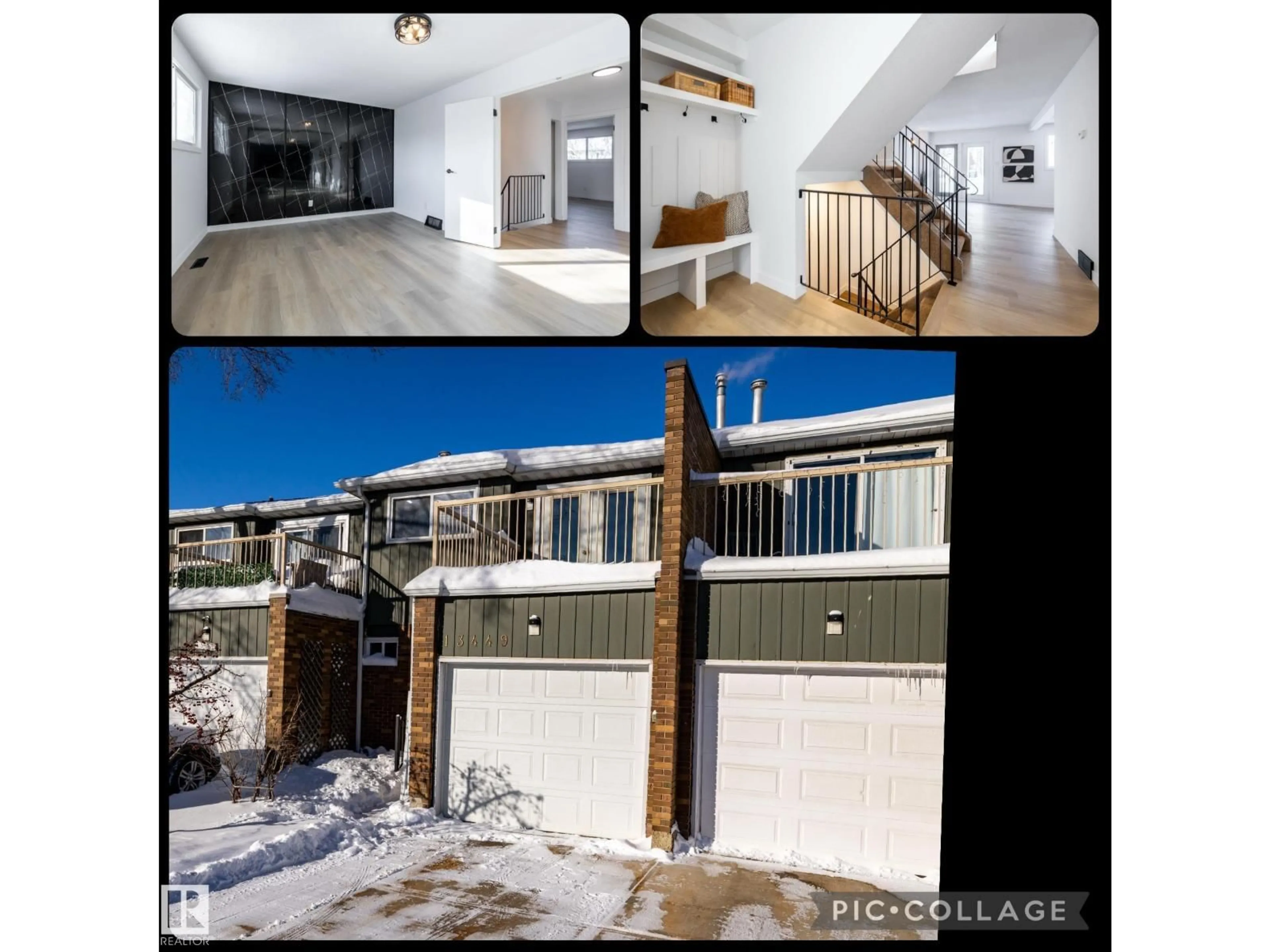 A pic from outside/outdoor area/front of a property/back of a property/a pic from drone, street for NW - 13449 40 ST, Edmonton Alberta T5A3L9