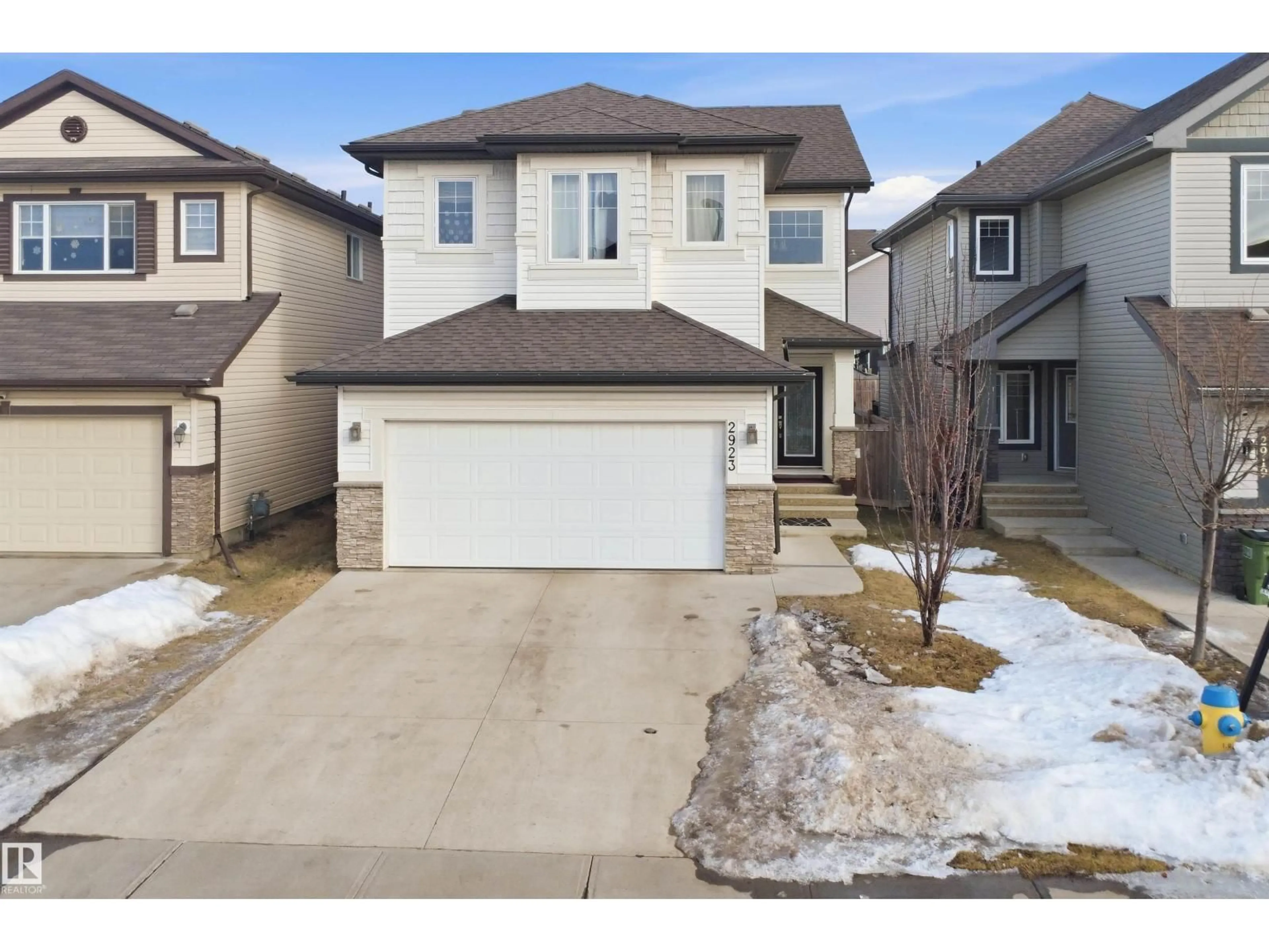 A pic from outside/outdoor area/front of a property/back of a property/a pic from drone, street for 2923 16 ST, Edmonton Alberta T6T0V8