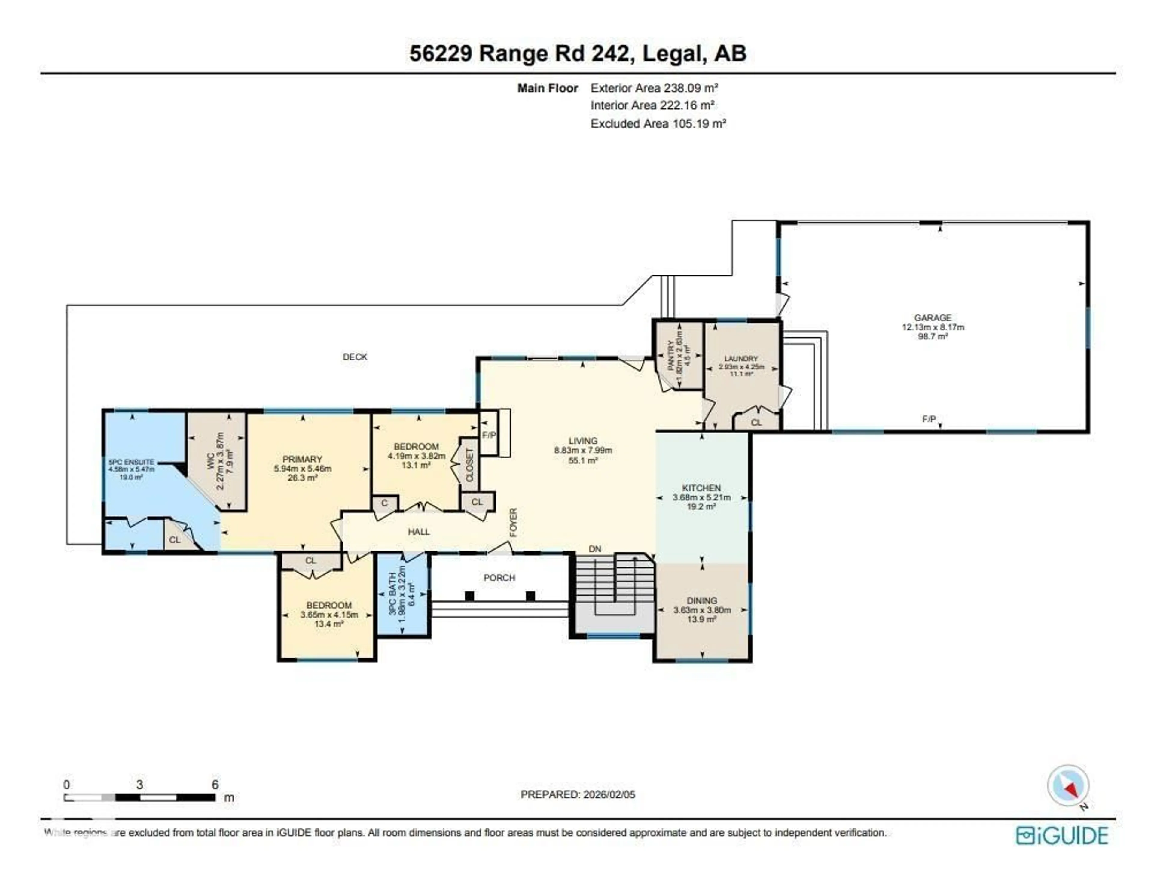 Floor plan for 56229 RGE ROAD 242, Rural Sturgeon County Alberta T0A0K3