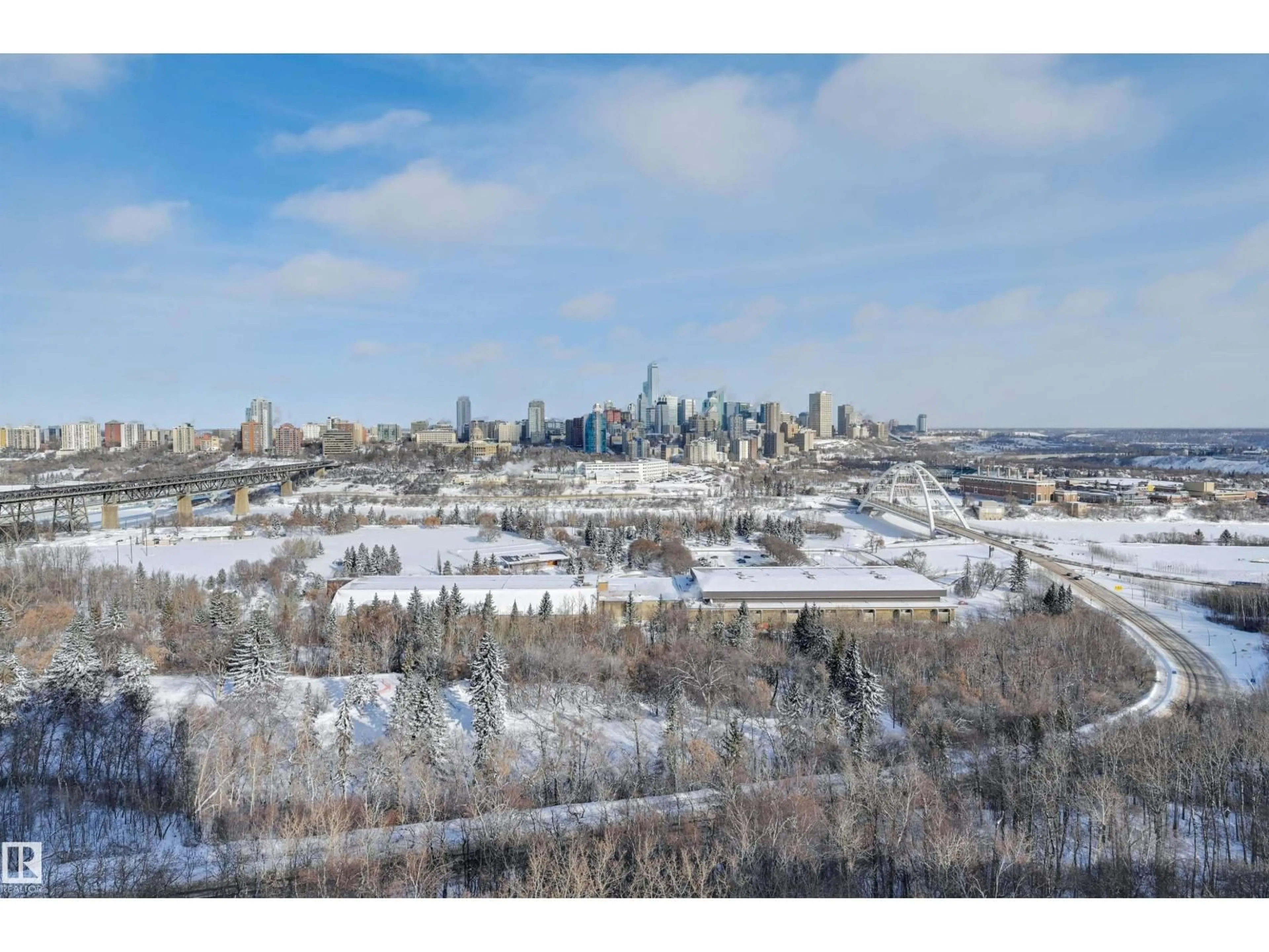 A pic from outside/outdoor area/front of a property/back of a property/a pic from drone, city buildings view from balcony for 1302 SASKATCHEWAN DR, Edmonton Alberta T6E6J5