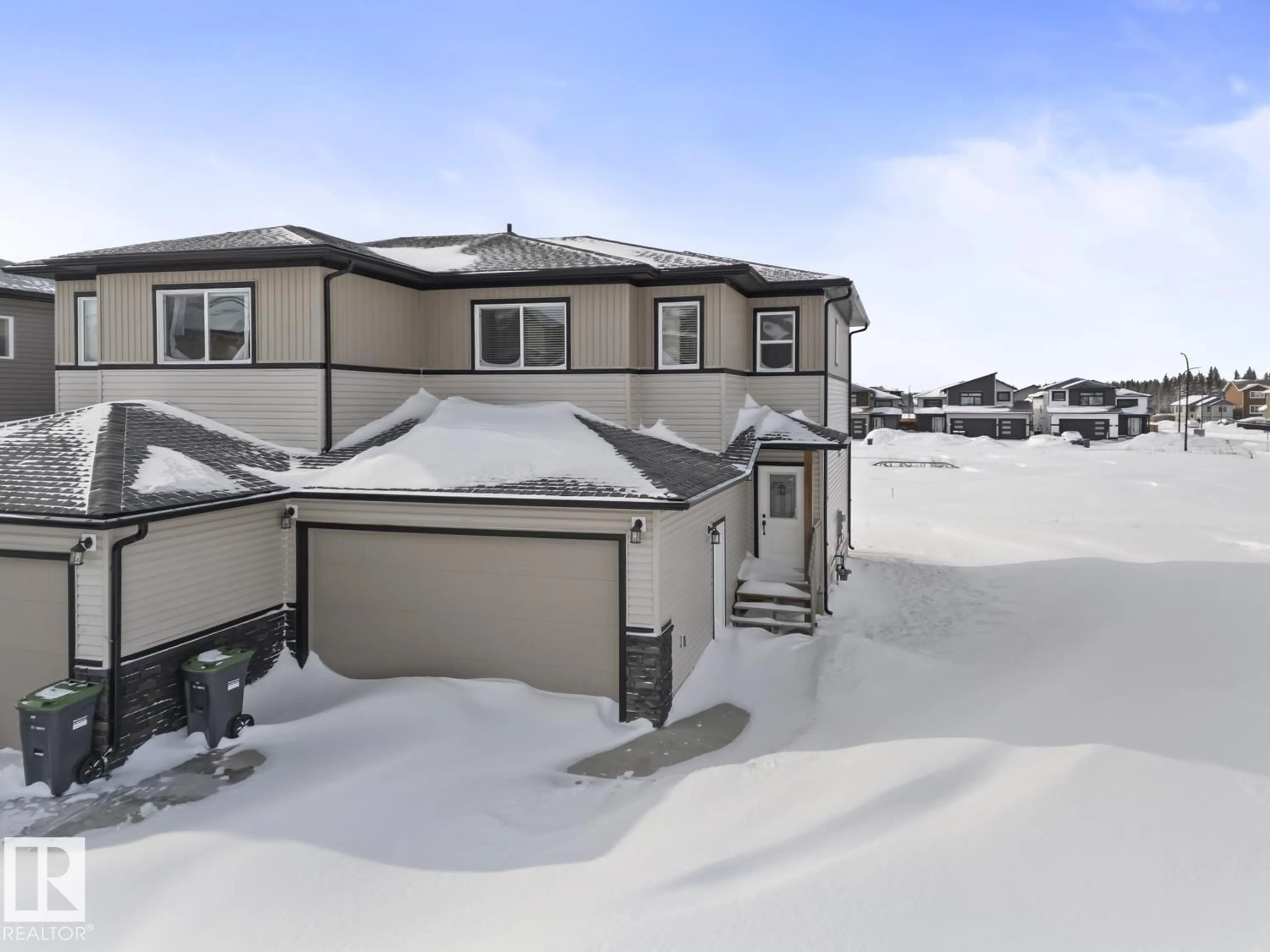 A pic from outside/outdoor area/front of a property/back of a property/a pic from drone, street for 302 AURORA WY, Cold Lake Alberta T9M0K2