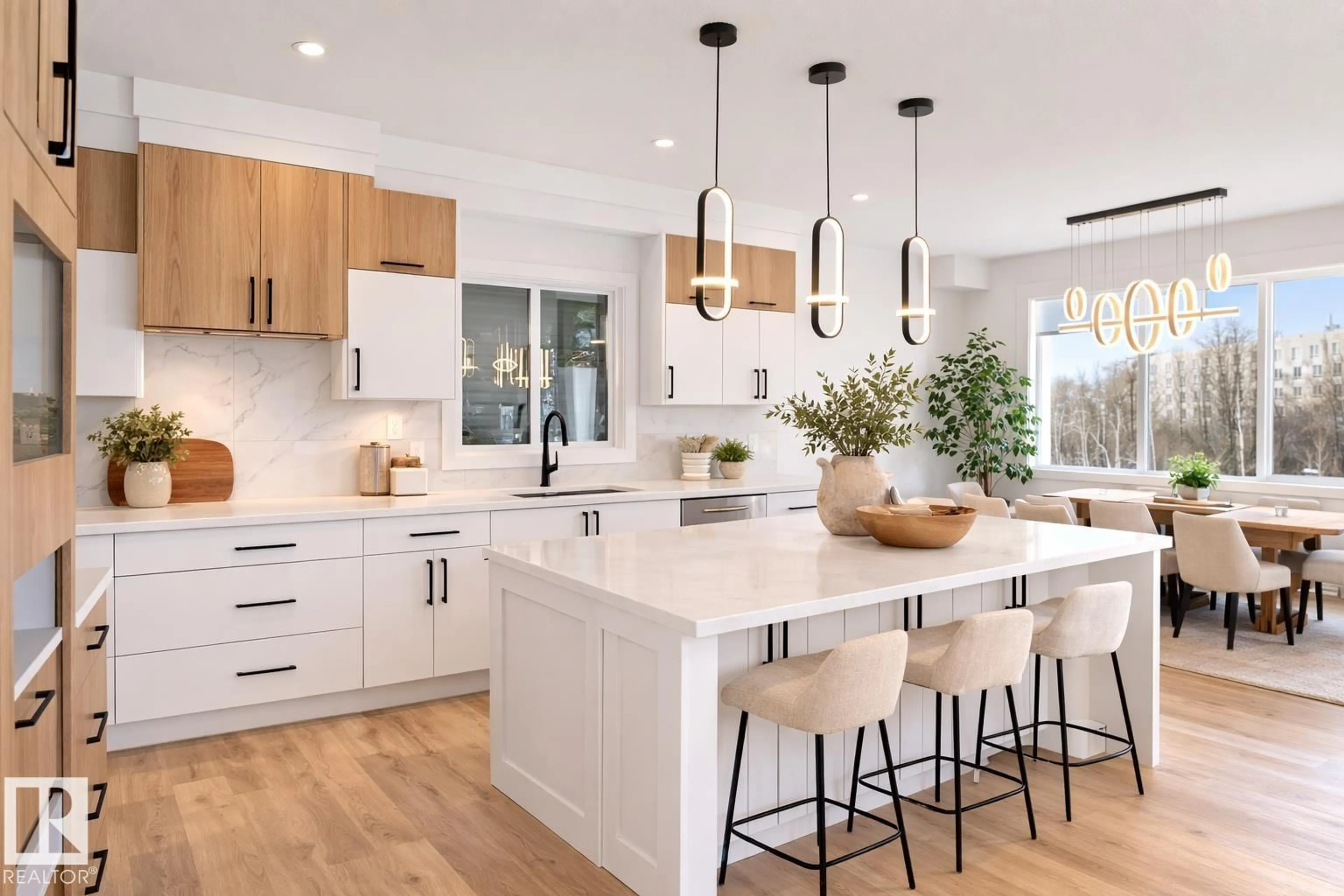 Open concept kitchen, unknown for 43 NORWYCK WY, Spruce Grove Alberta T7X3G5