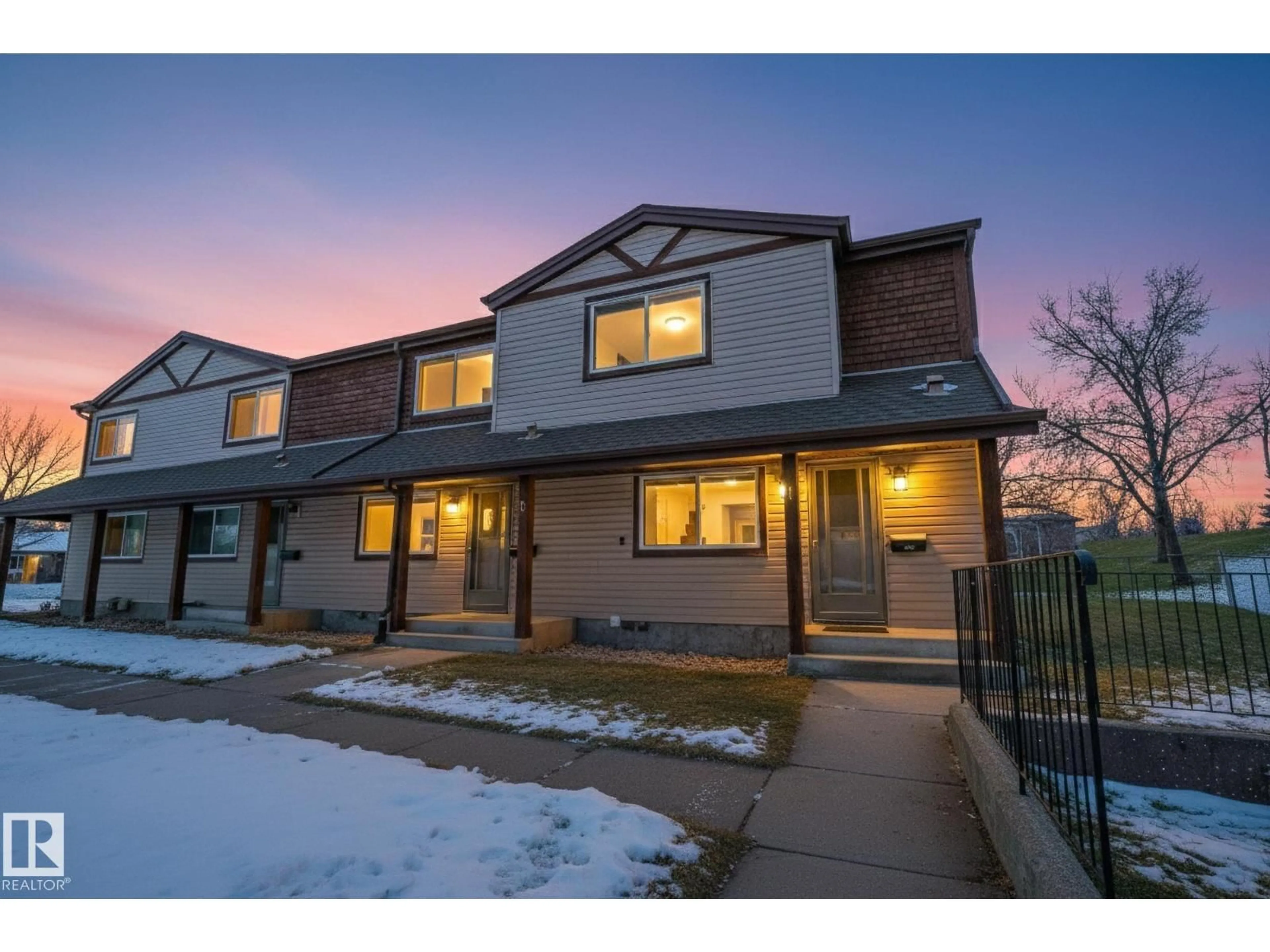 Home with brick exterior material, street for 13833 30 ST, Edmonton Alberta T5Y2B2