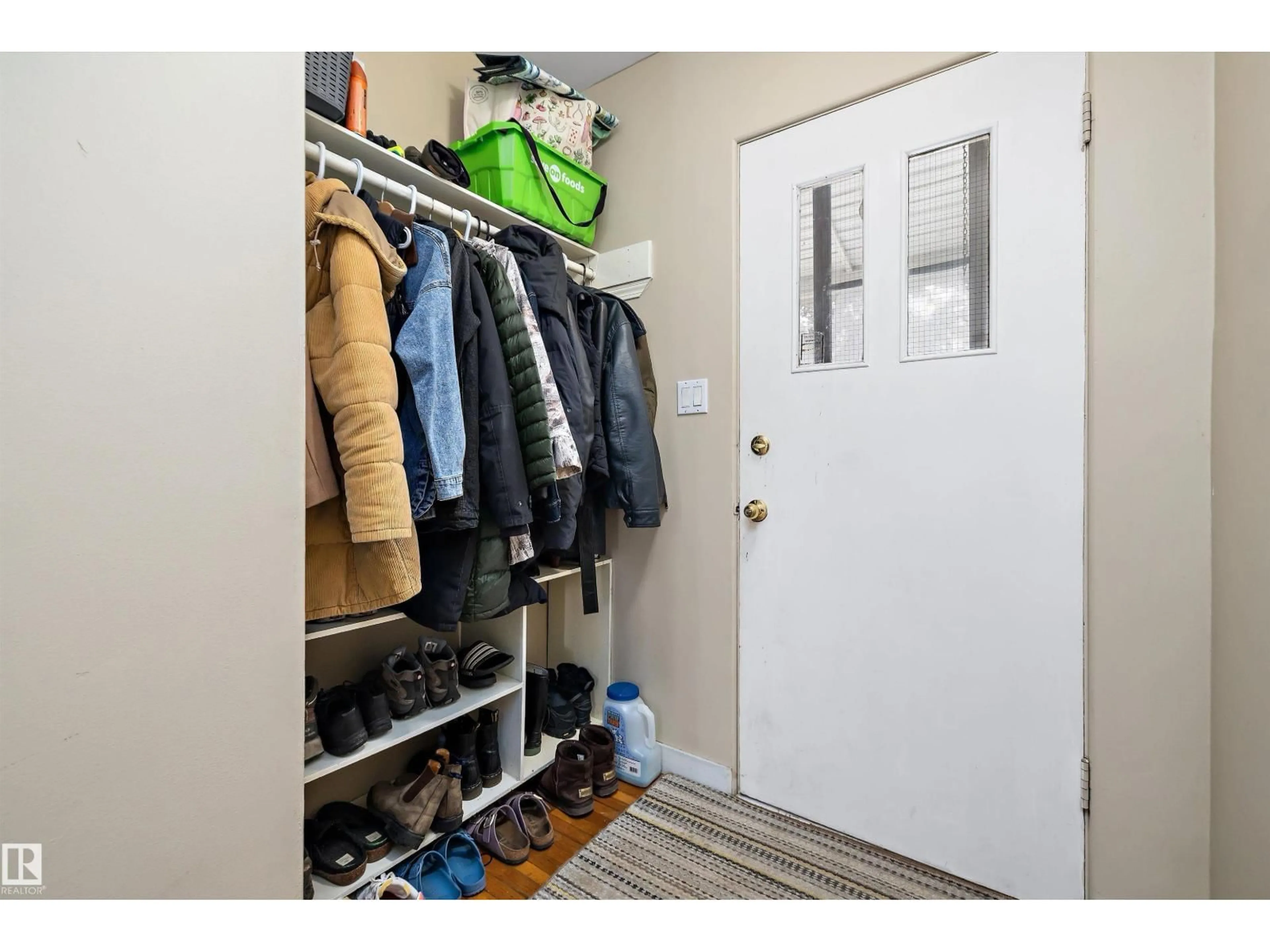 Storage room or clothes room or walk-in closet for 11242 72 AV, Edmonton Alberta T6G0B5