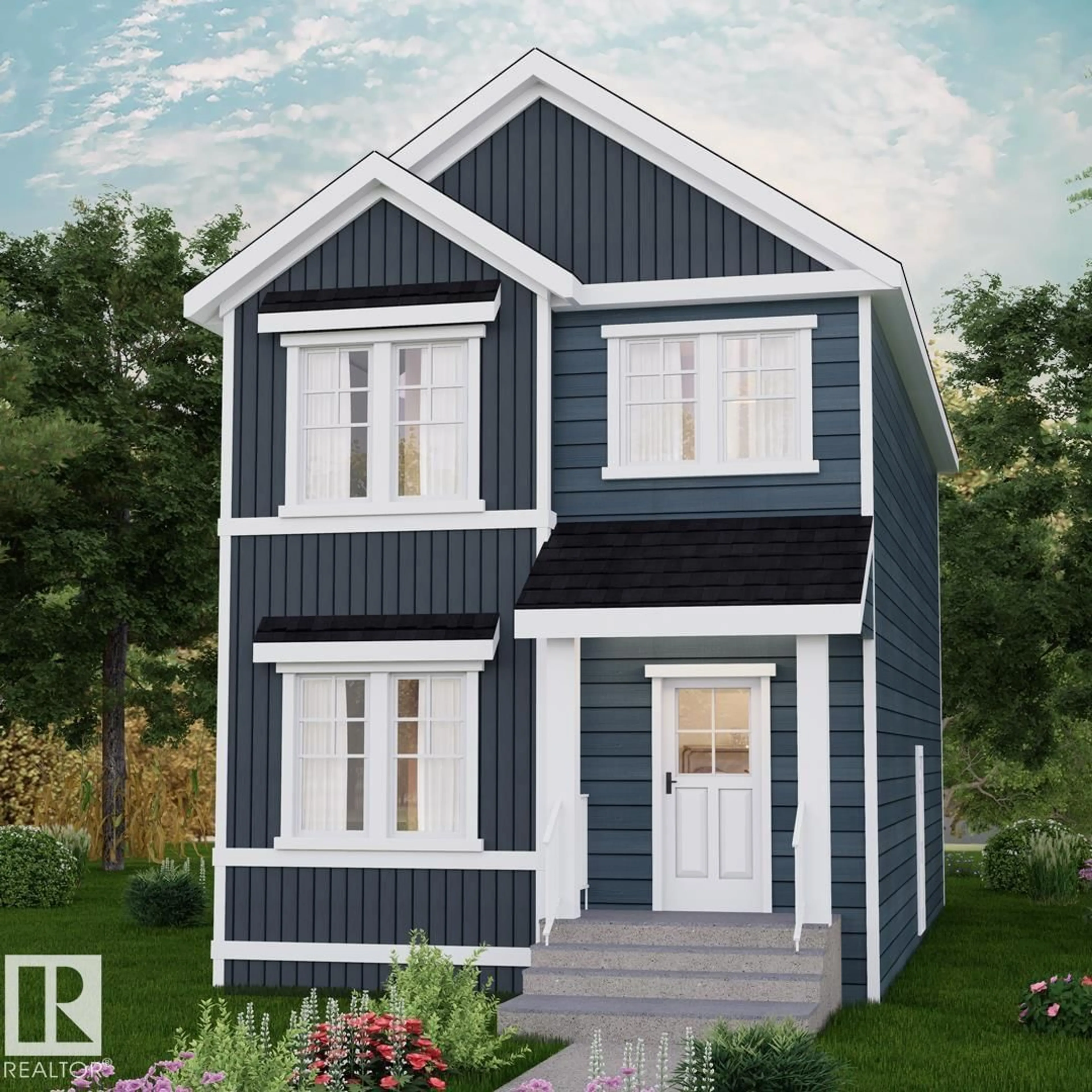 Home with vinyl exterior material, street for NW - 19516 30 AV, Edmonton Alberta T6M1M2