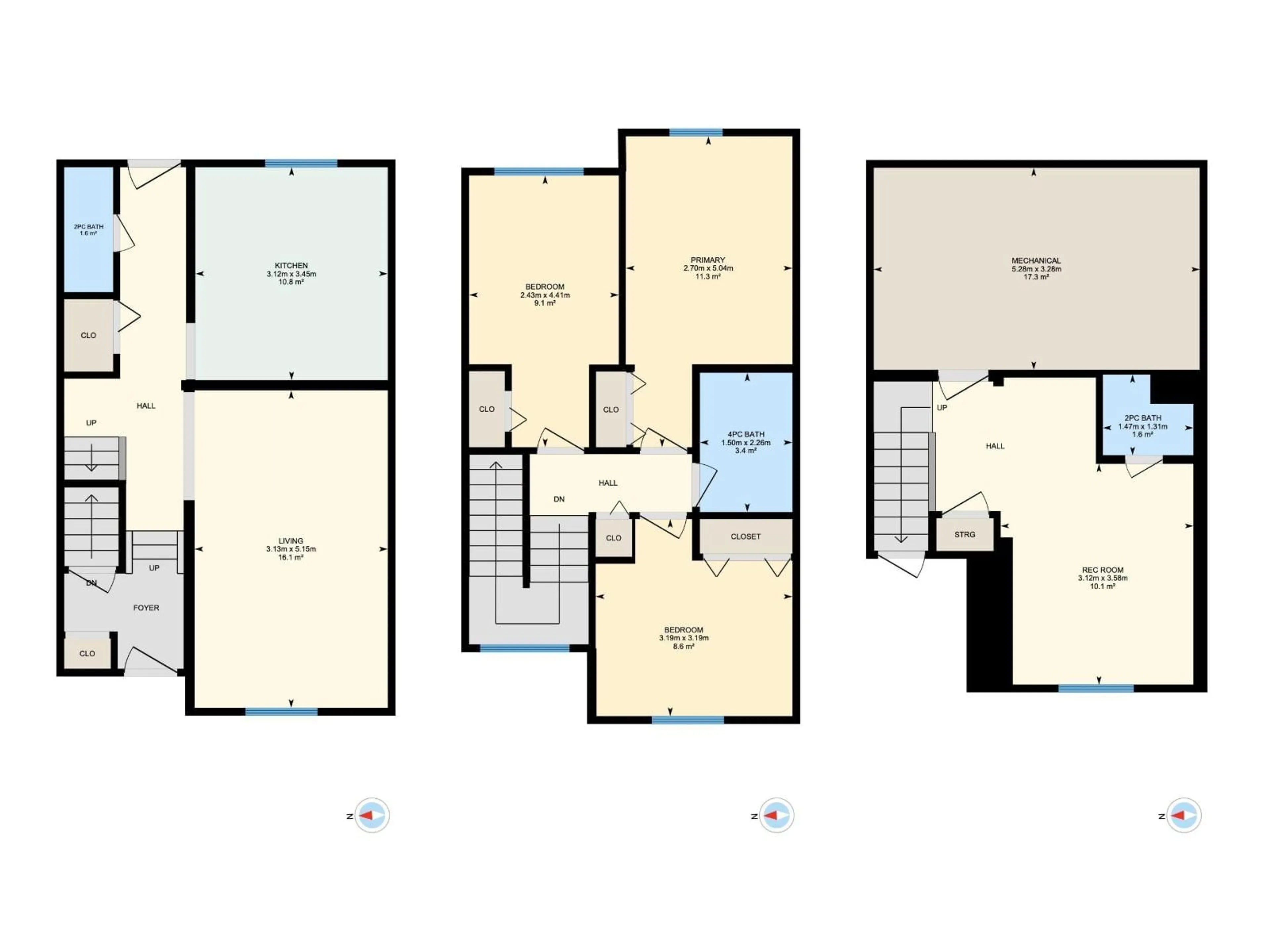 Floor plan for 3108 142 AV, Edmonton Alberta T5Y1H2