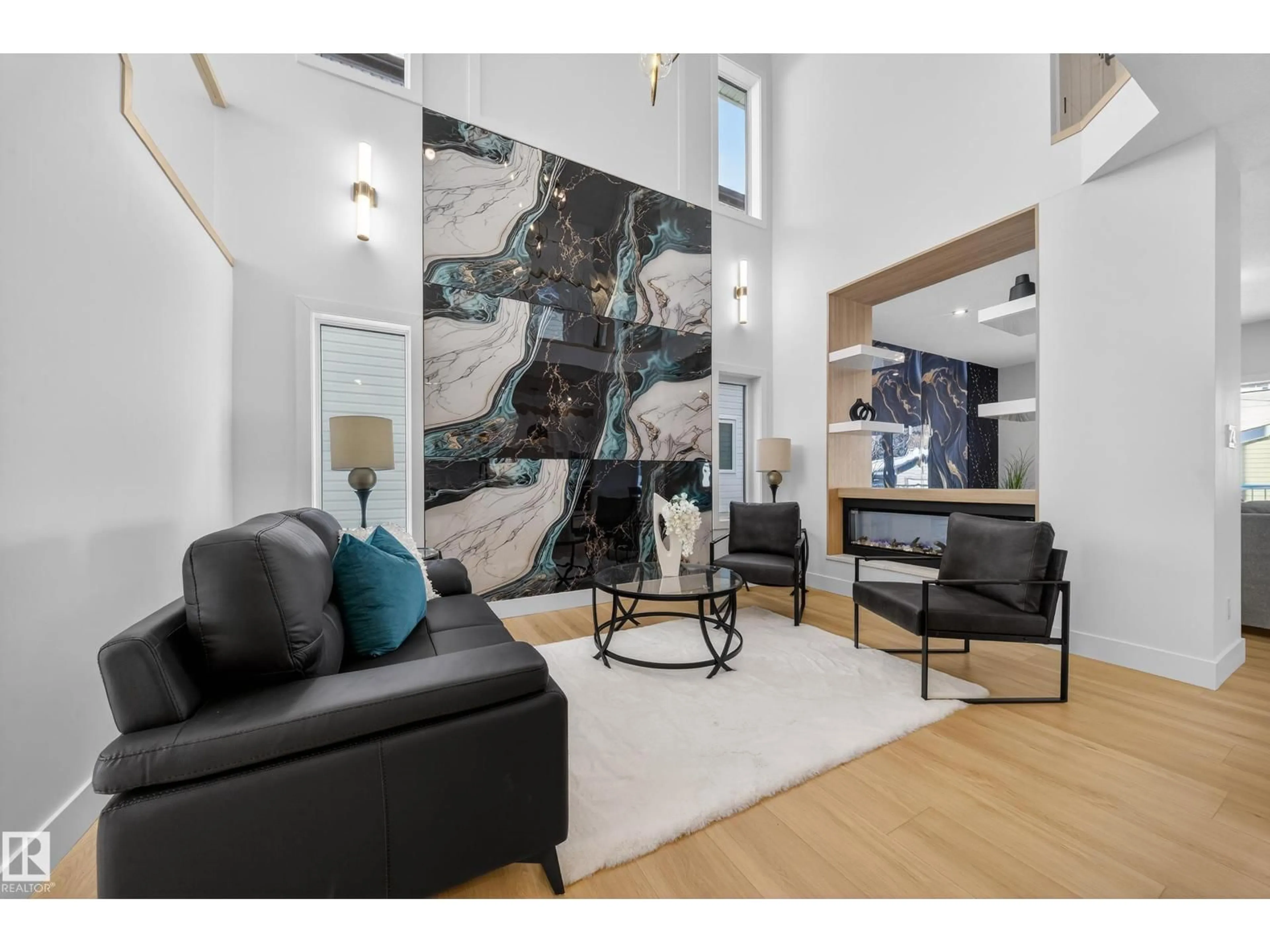 Living room with furniture, unknown for 9907 68 ST, Edmonton Alberta T6A2S6