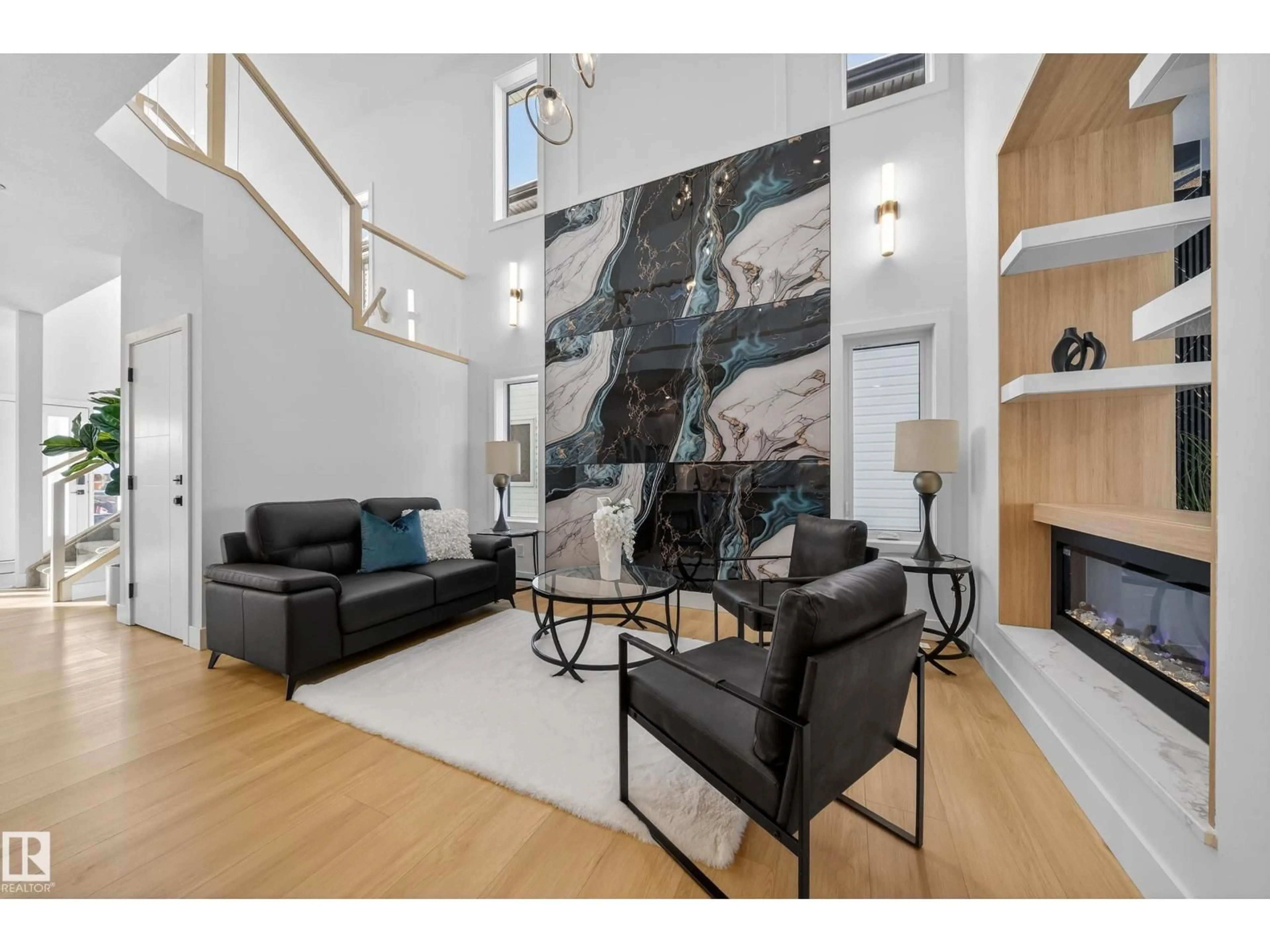 Living room with furniture, unknown for 9907 68 ST, Edmonton Alberta T6A2S6