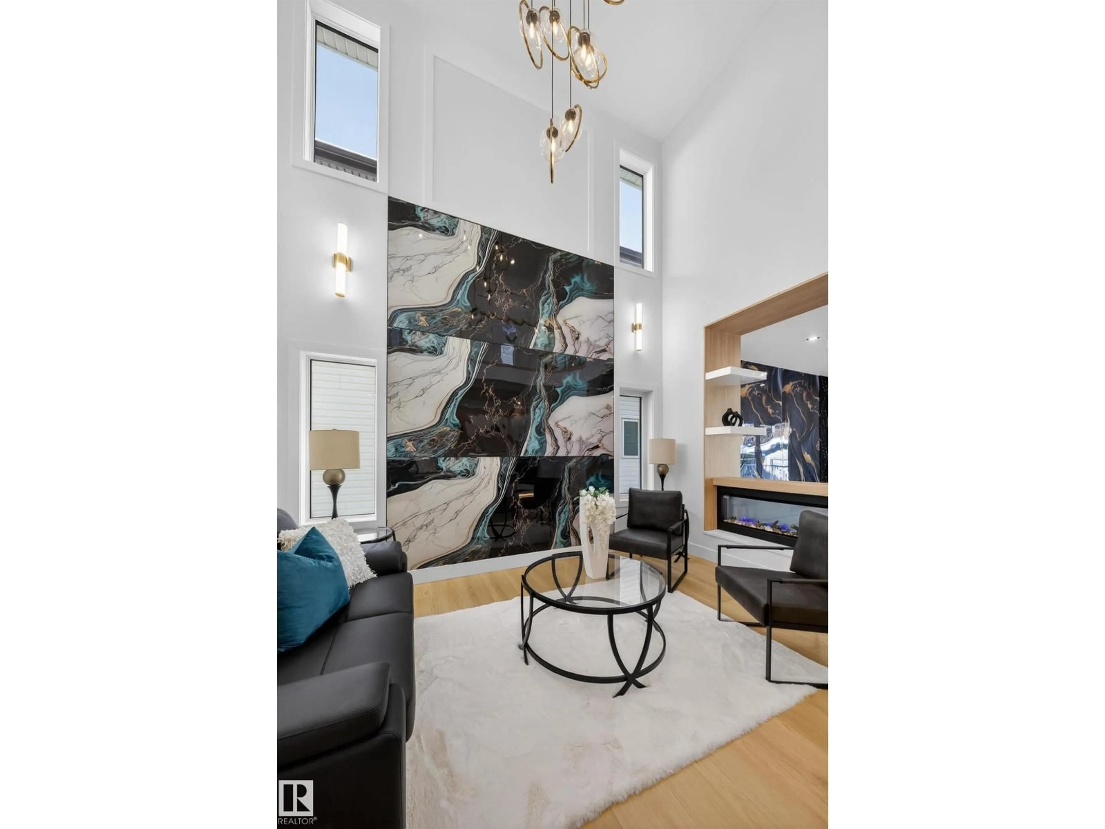 Living room with furniture, unknown for 9907 68 ST, Edmonton Alberta T6A2S6