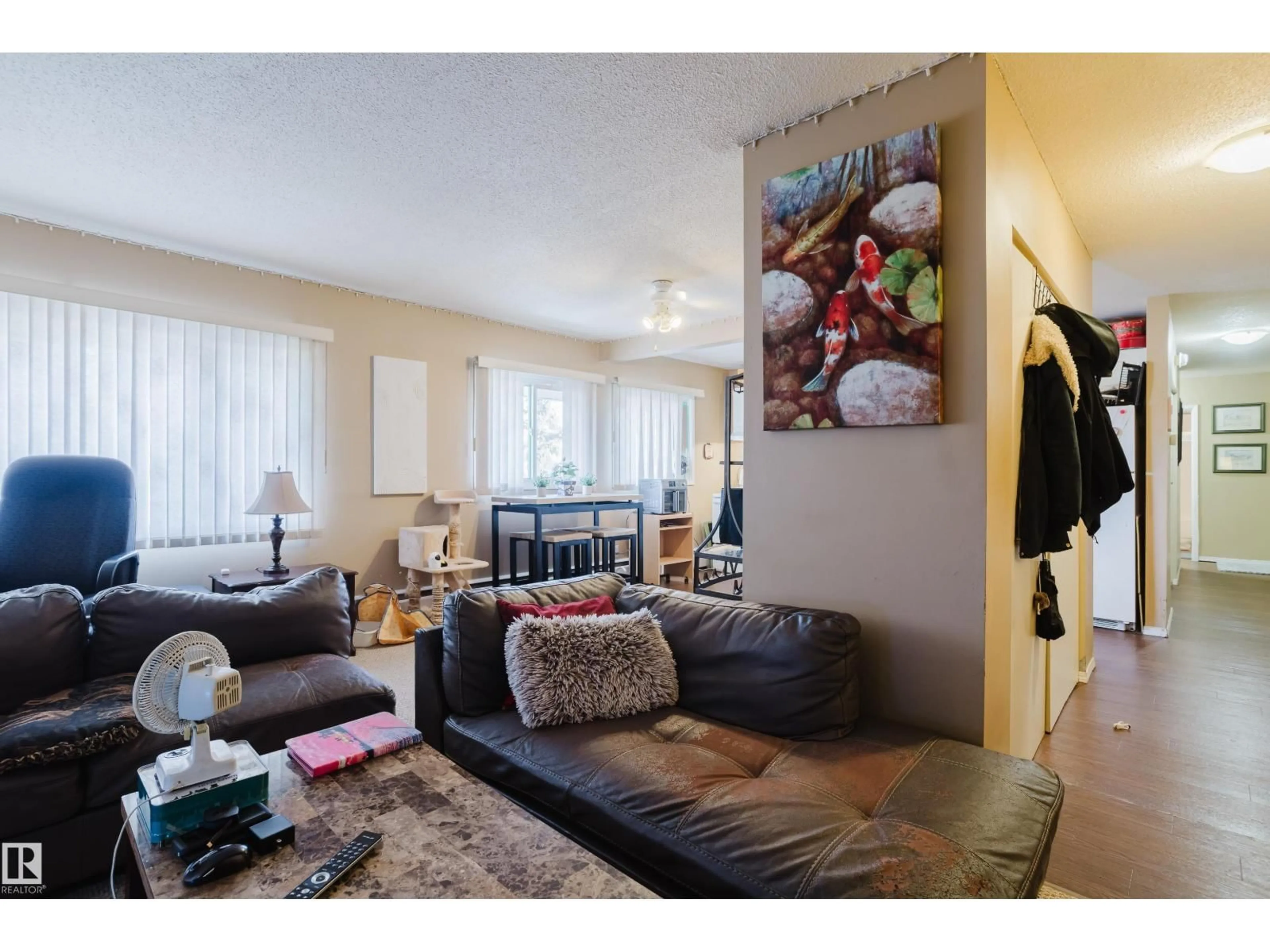 Living room with furniture, unknown for 402A - 2908 116A AV, Edmonton Alberta T5R4R7