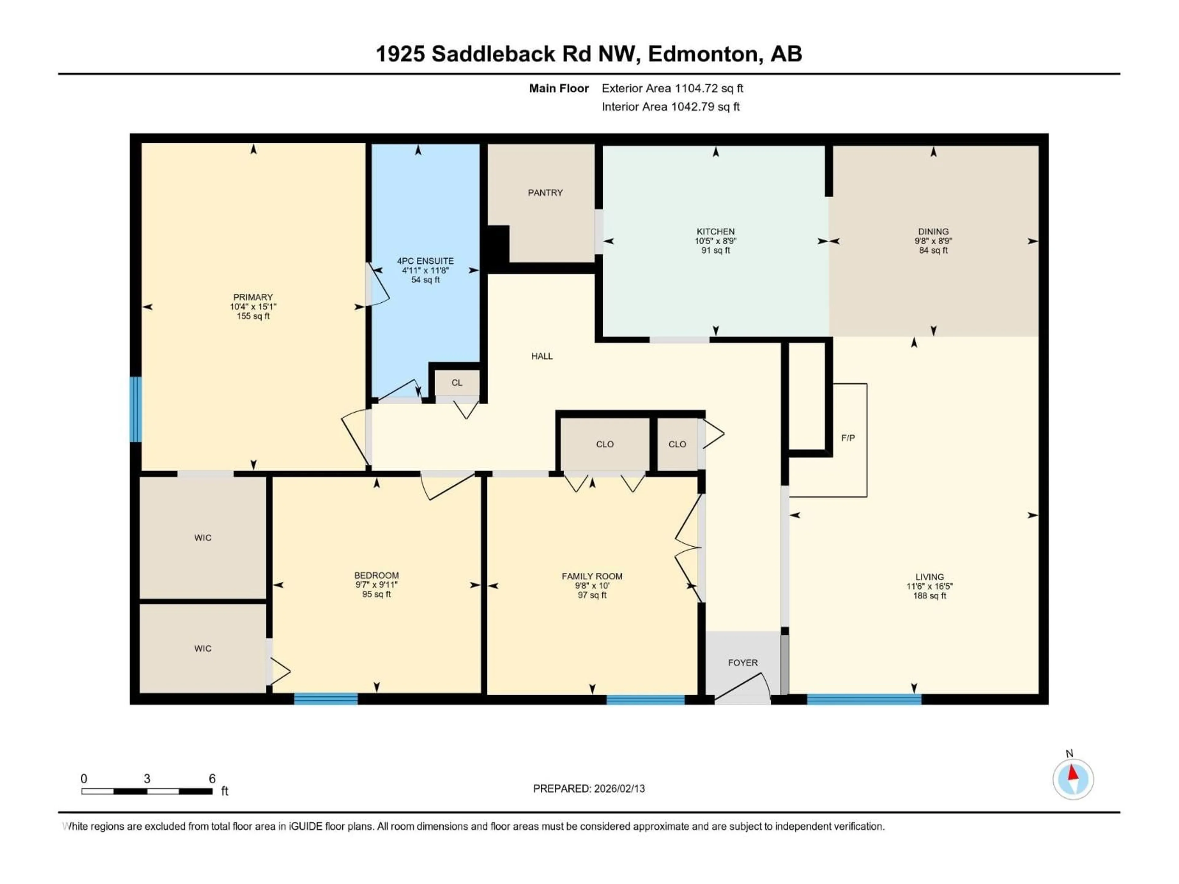 Floor plan for 1925 SADDLEBACK RD, Edmonton Alberta T6J5M9