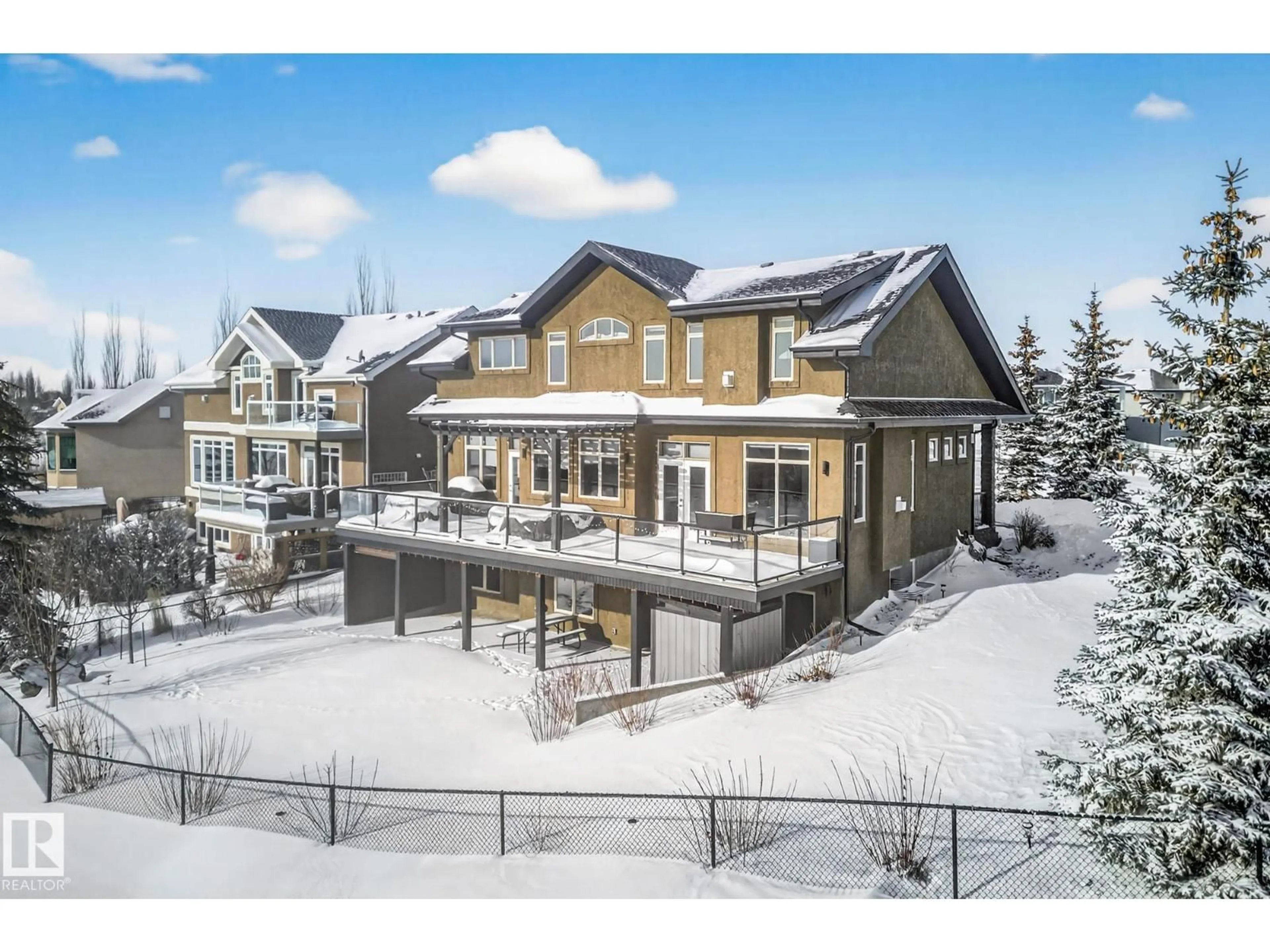 A pic from outside/outdoor area/front of a property/back of a property/a pic from drone, unknown for 4001 TRIOMPHE BV, Beaumont Alberta T4X0C4