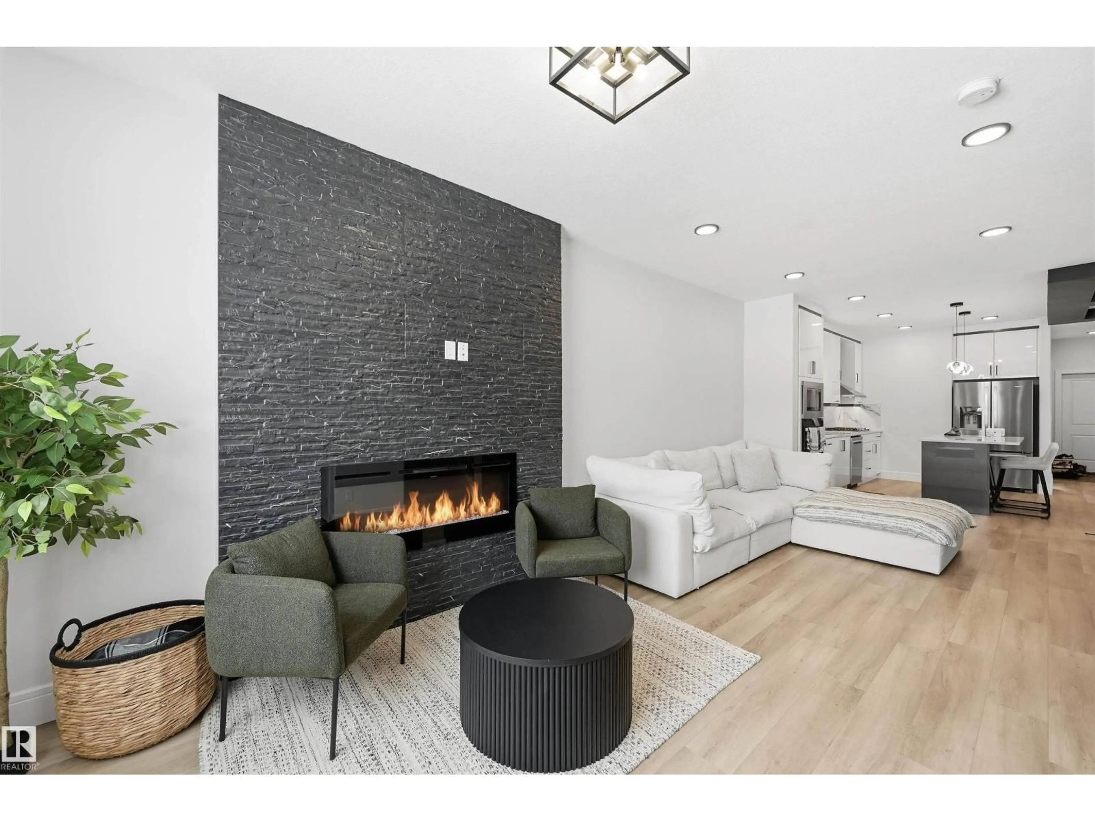 Living room with furniture, unknown for 10907 151 ST, Edmonton Alberta T5P1W2