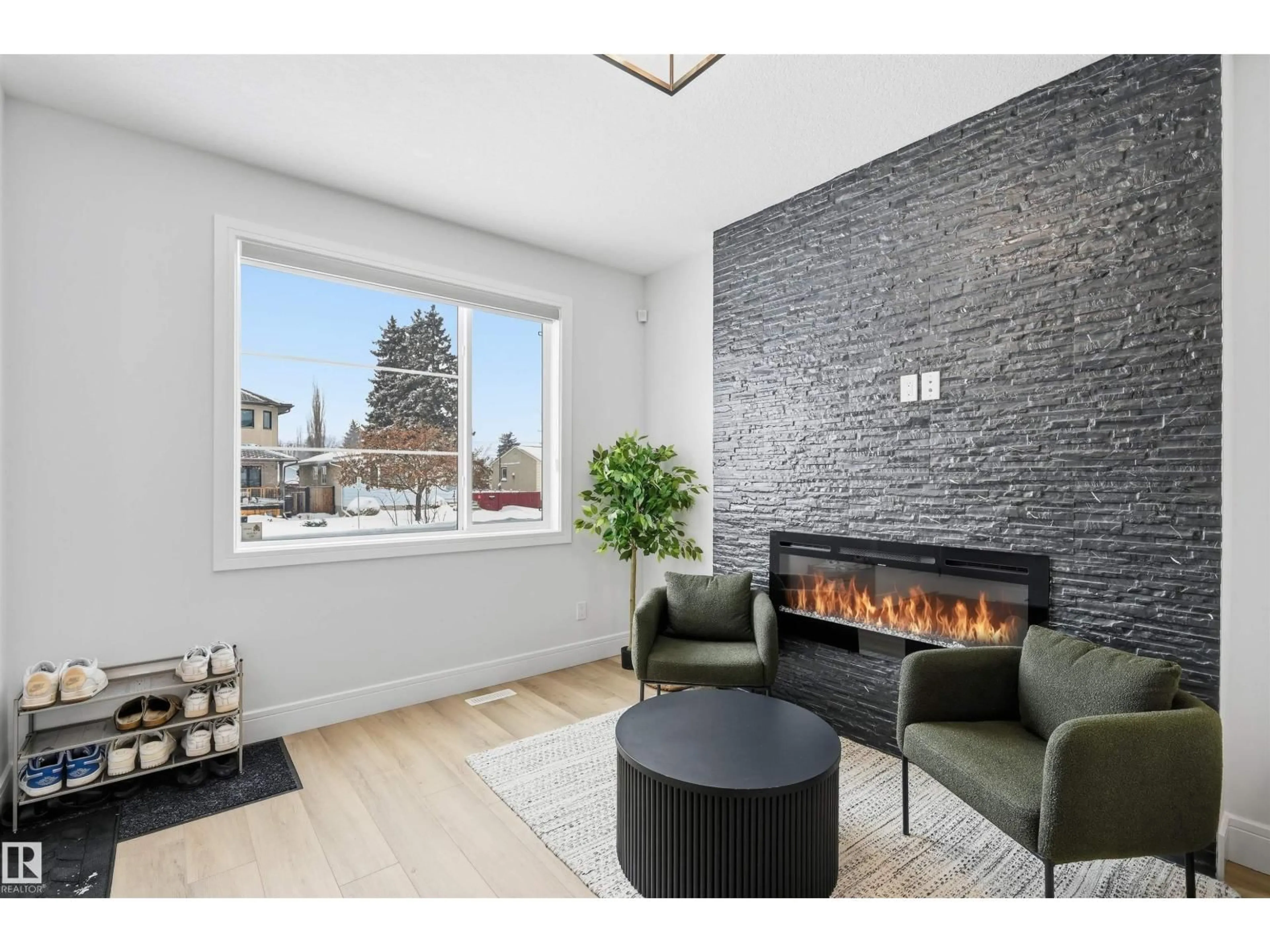 Living room with furniture, unknown for 10907 151 ST, Edmonton Alberta T5P1W2