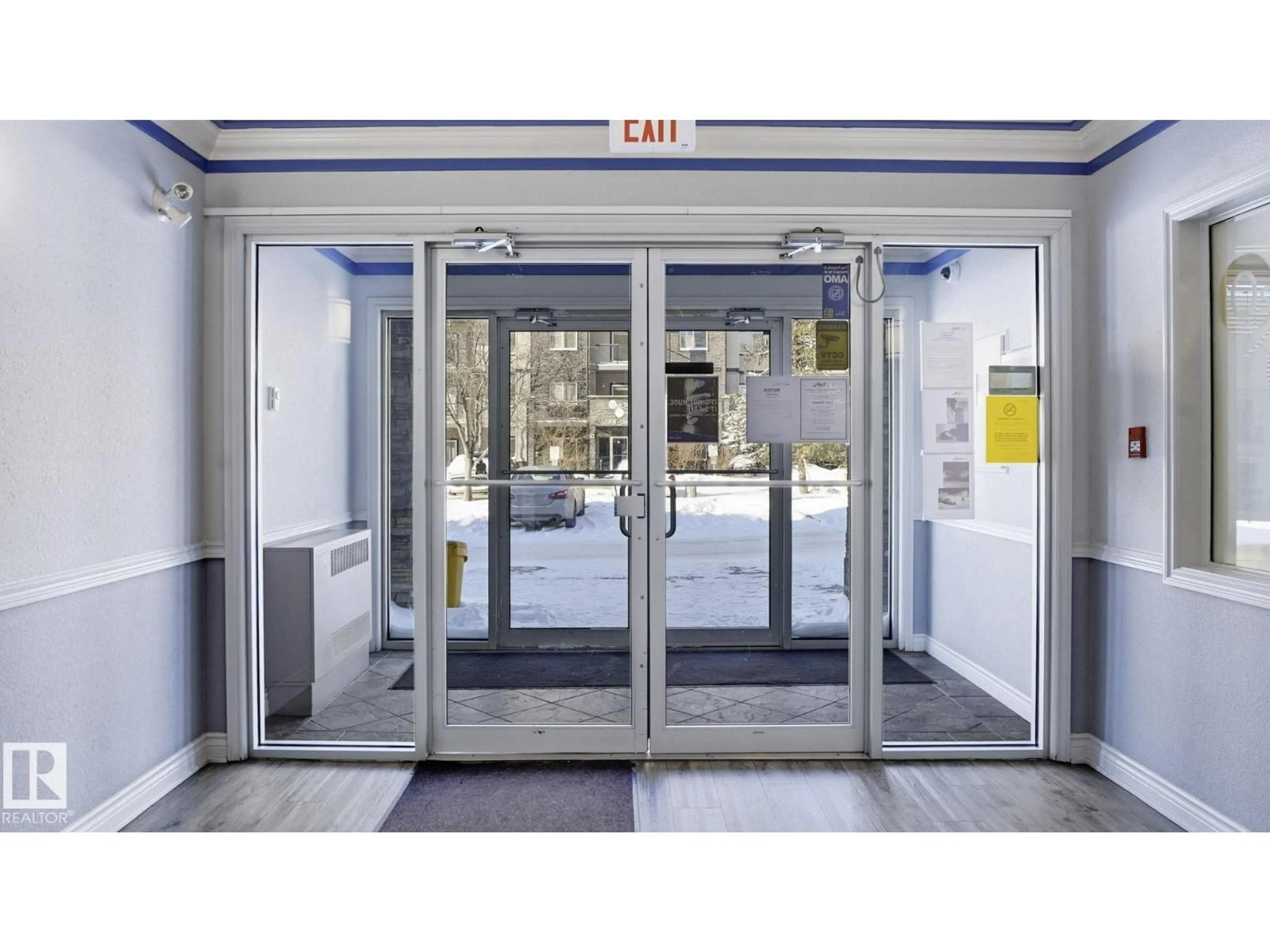 Indoor foyer for #303 - 1204 156 ST, Edmonton Alberta T6R0R6