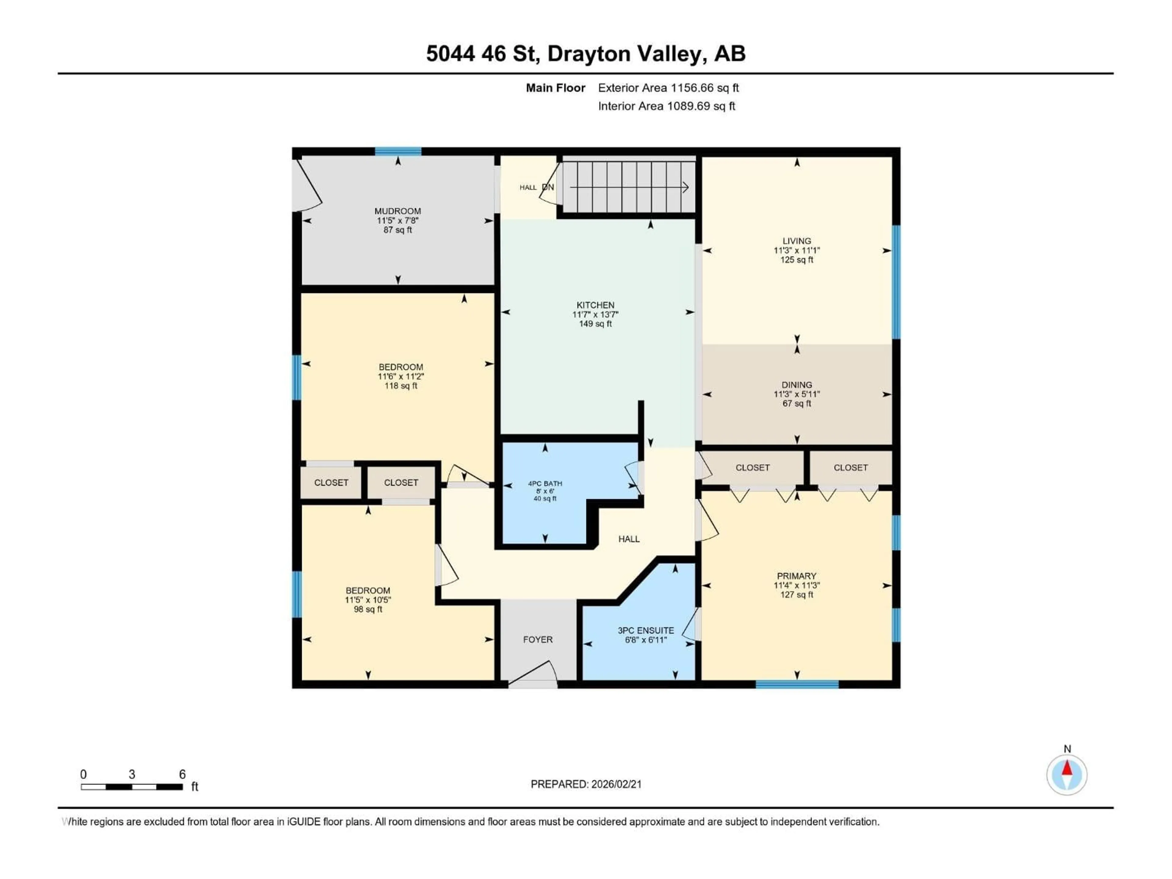 Floor plan for 5044 46 STREET, Drayton Valley Alberta T7A1C6