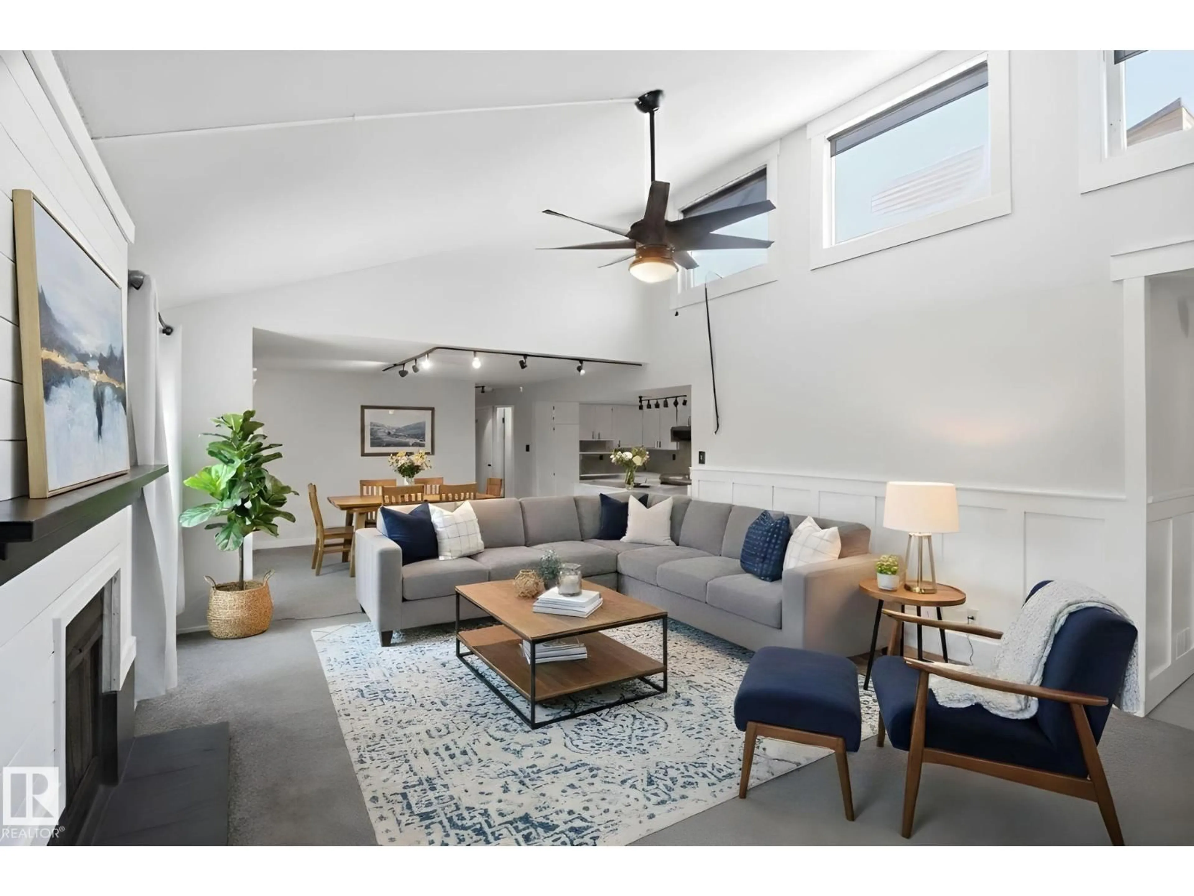 Living room with furniture, unknown for #44 - 10172 118 ST, Edmonton Alberta T5K1Y4