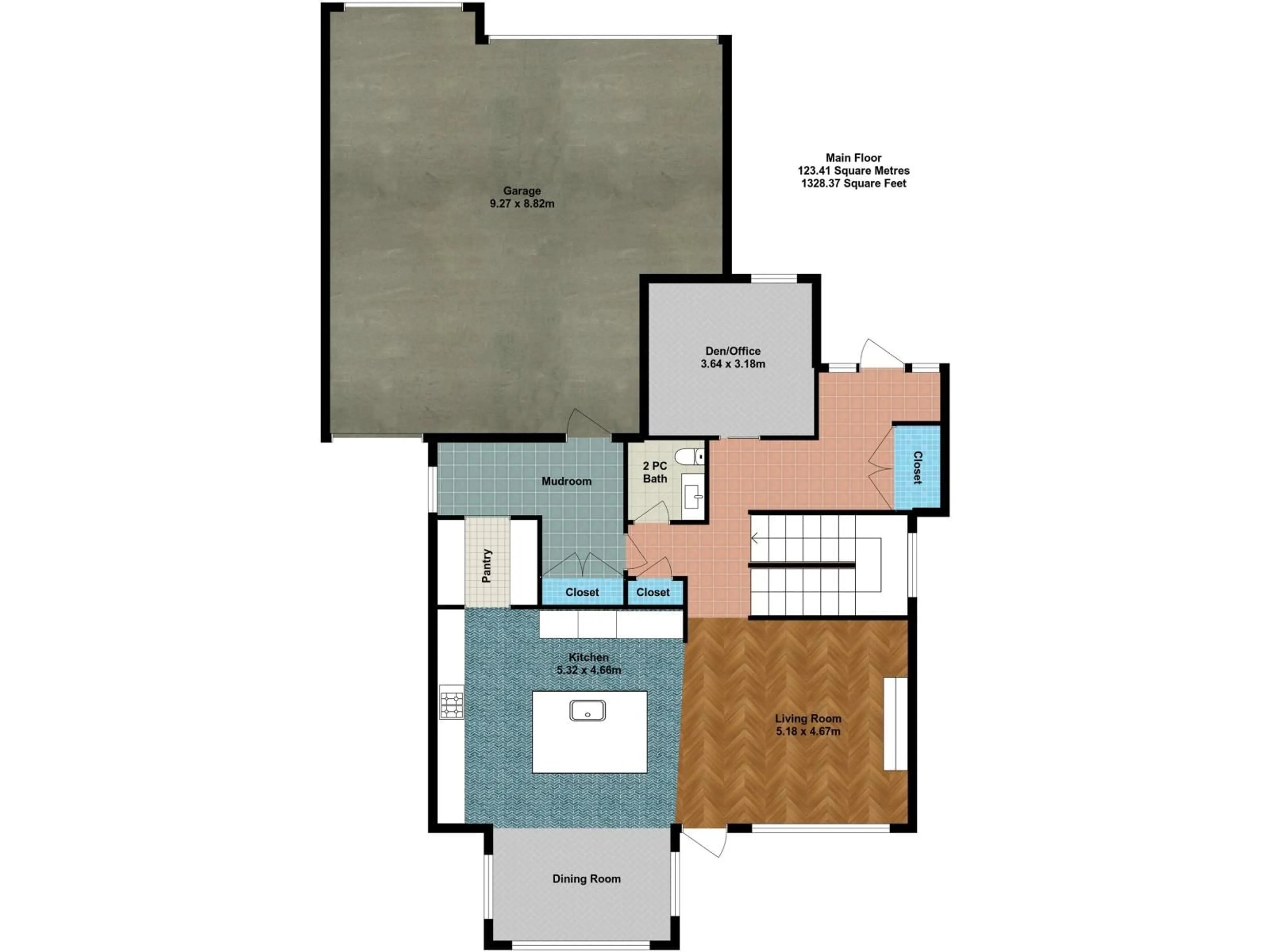 Floor plan for 5507 CHEGWIN PT, Edmonton Alberta T6W4A8