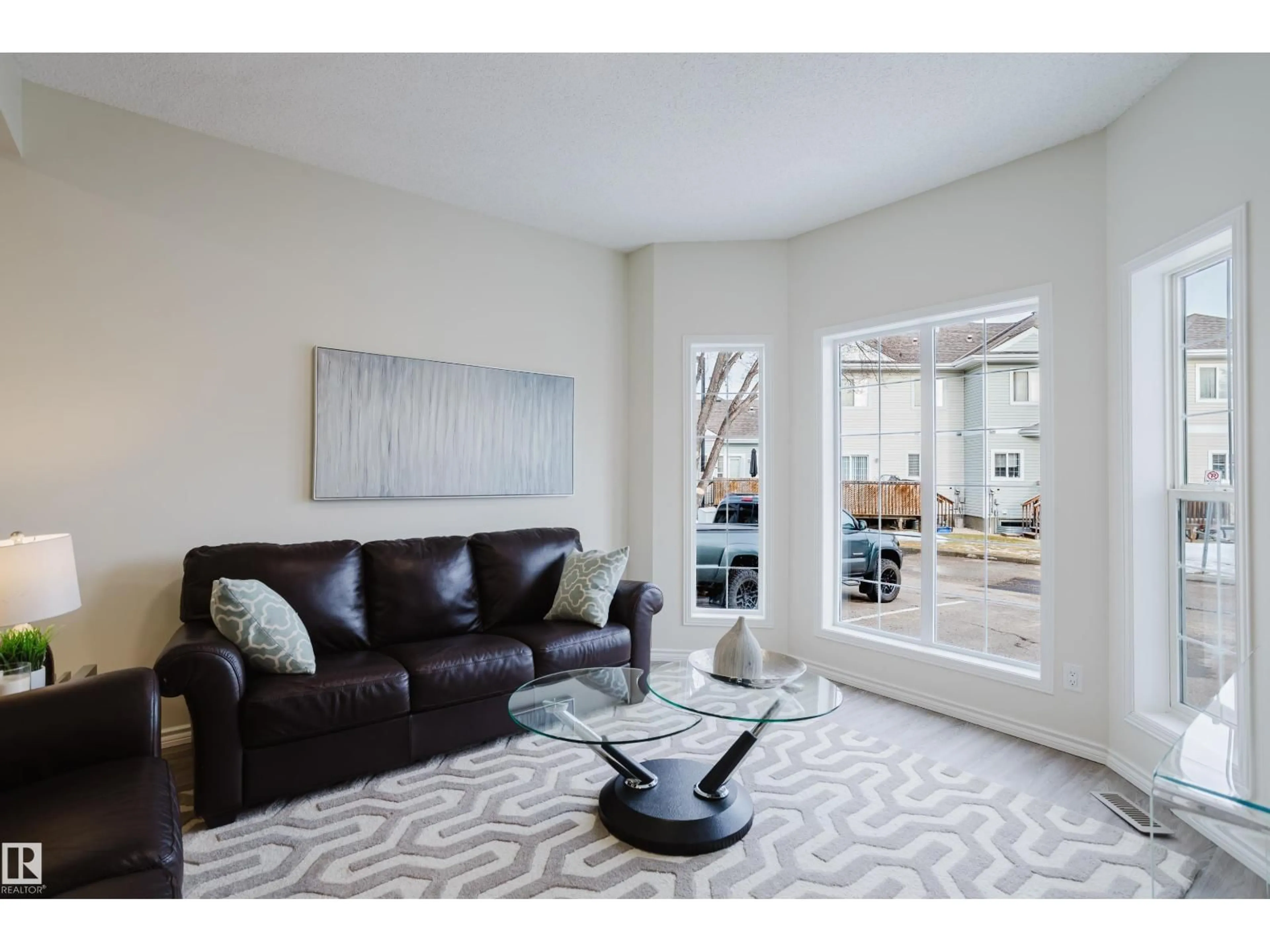 Living room with furniture, unknown for #42 - 1780 GLASTONBURY BV, Edmonton Alberta T5T6P9