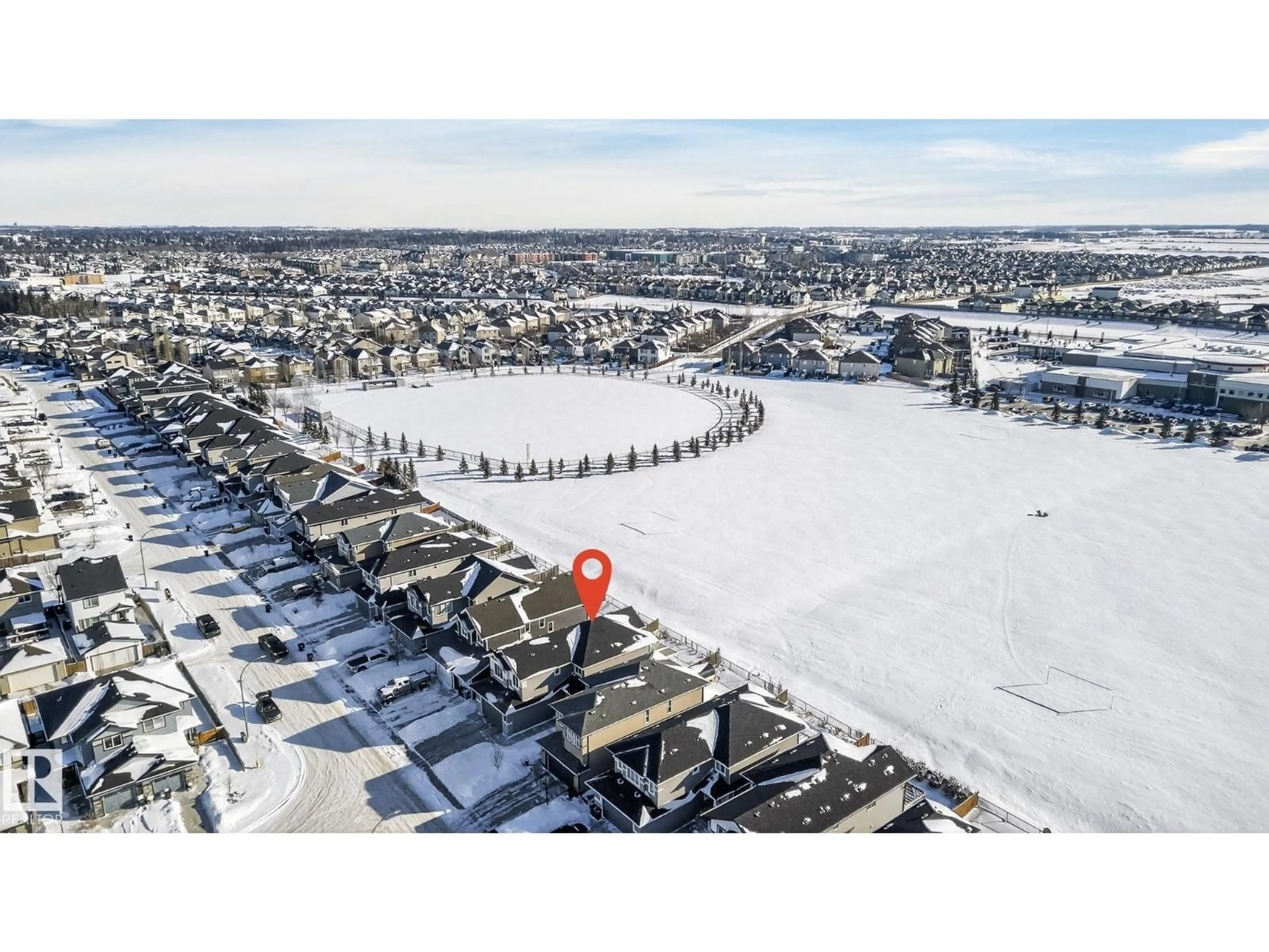 A pic from outside/outdoor area/front of a property/back of a property/a pic from drone, street for 153 HENDERSON LI, Spruce Grove Alberta T7X0R8