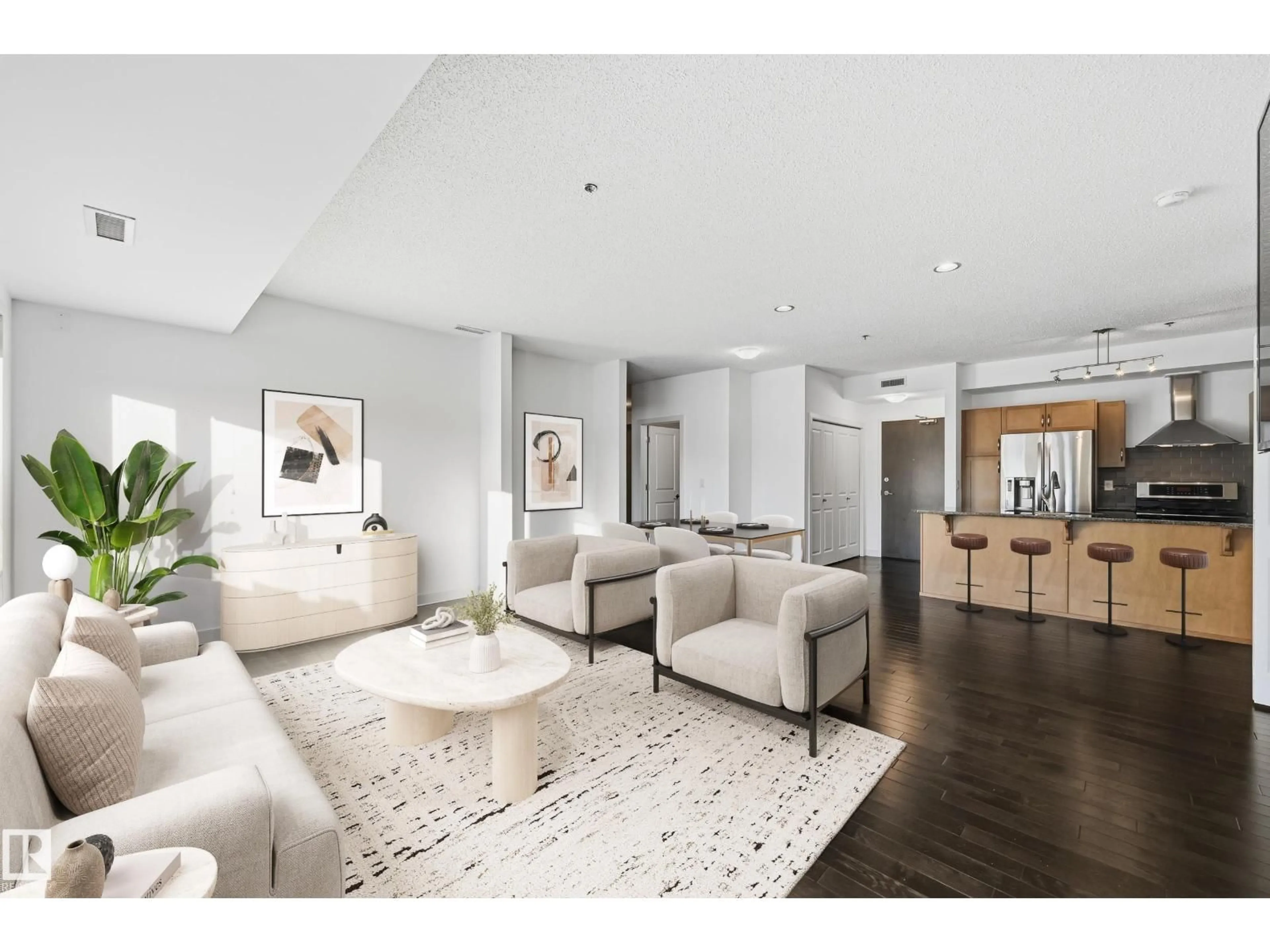 Living room with furniture, unknown for #3 - 35 STURGEON RD, St. Albert Alberta T8N0E8