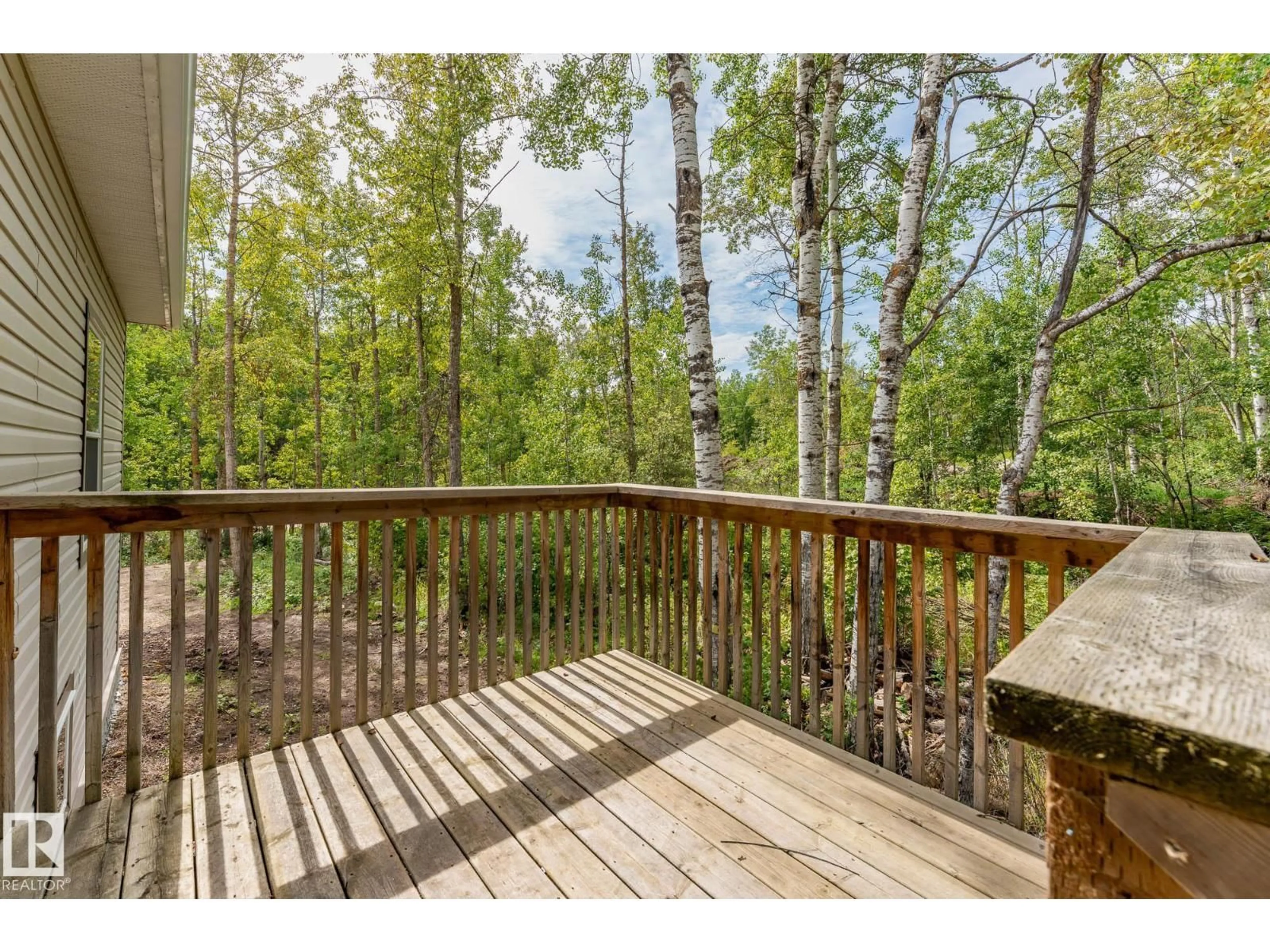Patio, forest/trees view for 4008 NAKAMUN DR, Rural Lac Ste. Anne County Alberta T0E1V0