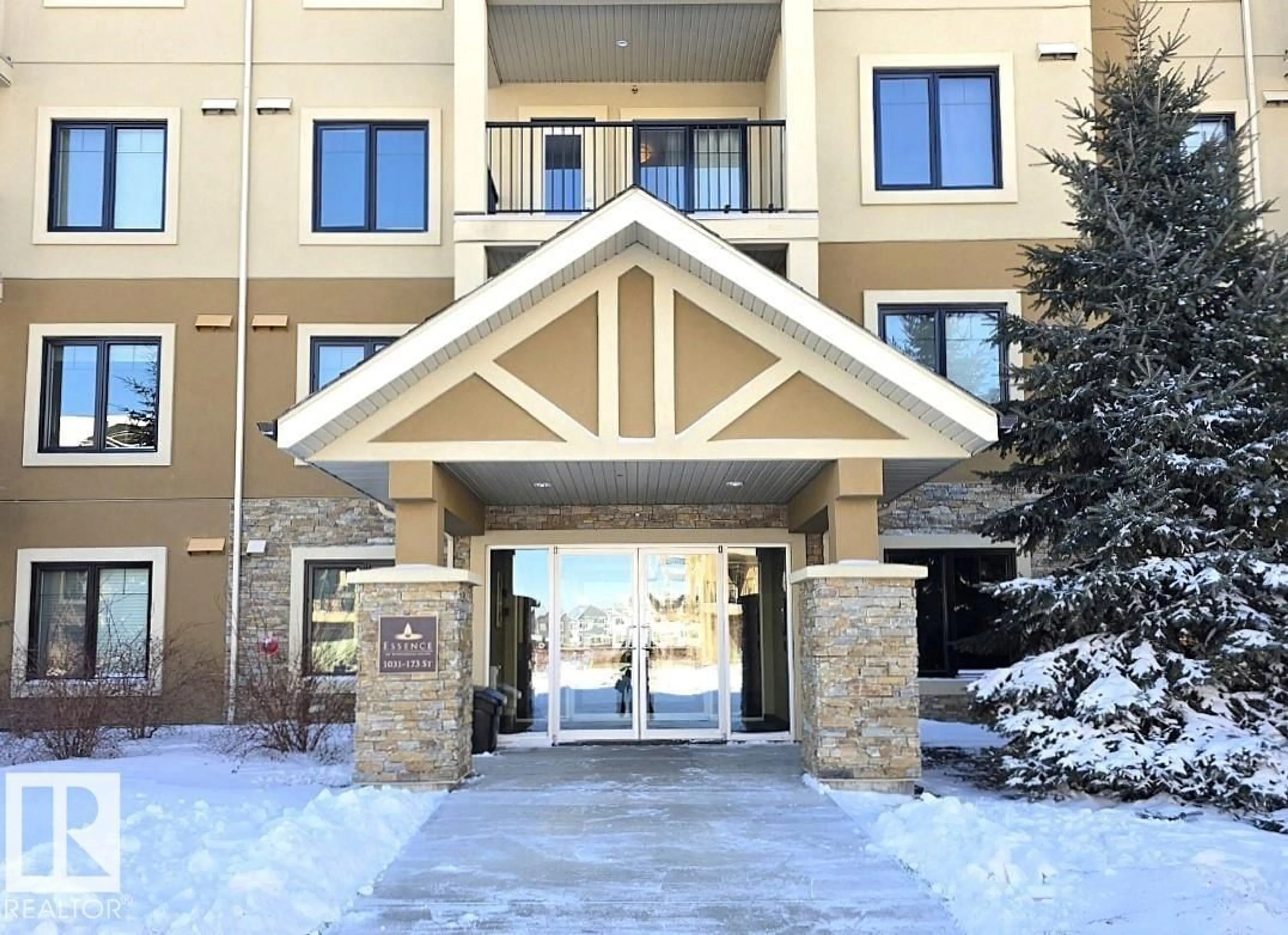 Indoor foyer for #305 - 1031 173 ST, Edmonton Alberta T6W3E4