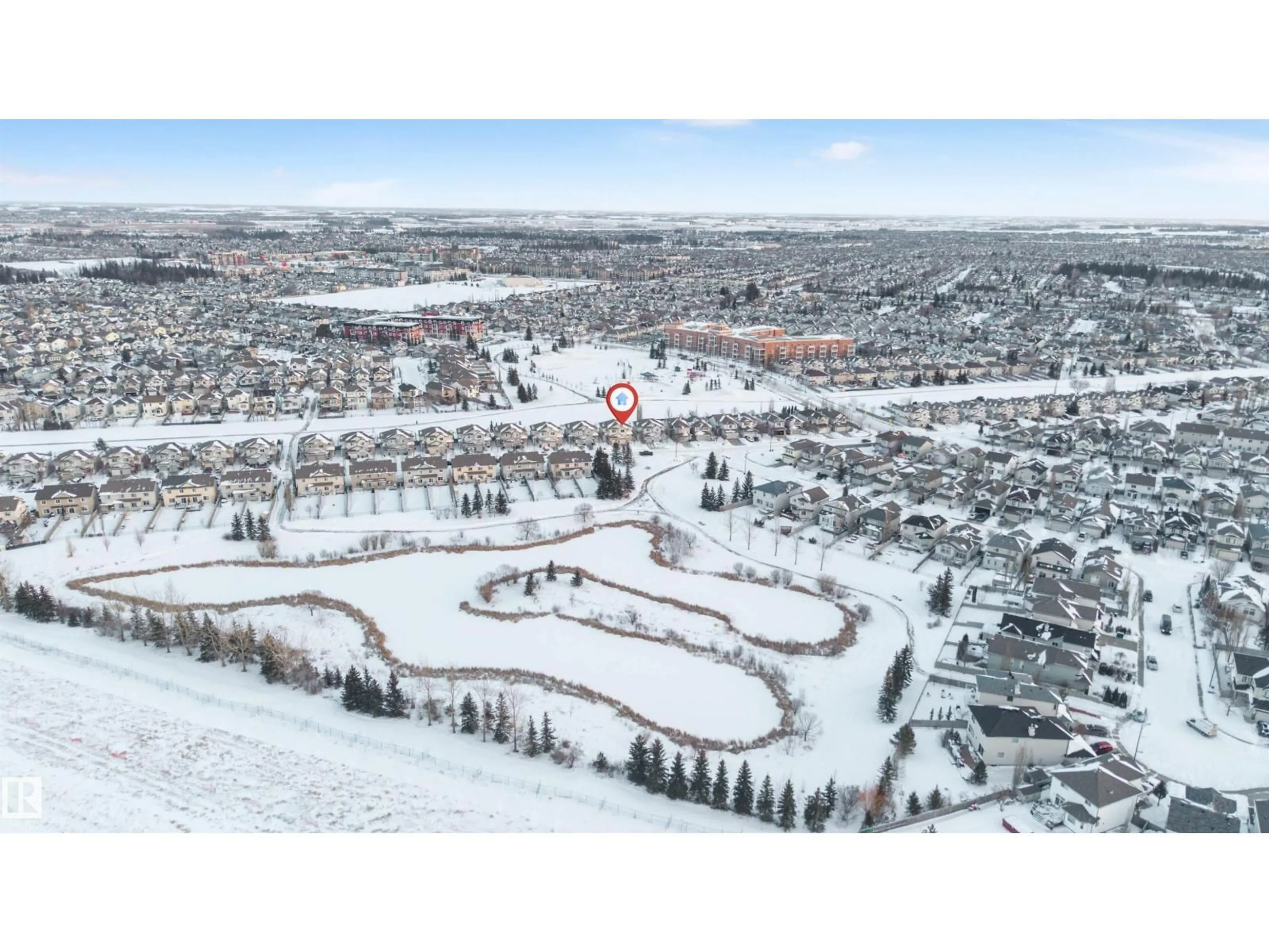 A pic from outside/outdoor area/front of a property/back of a property/a pic from drone, mountain view for 1625 MELROSE PL, Edmonton Alberta T6W1X5