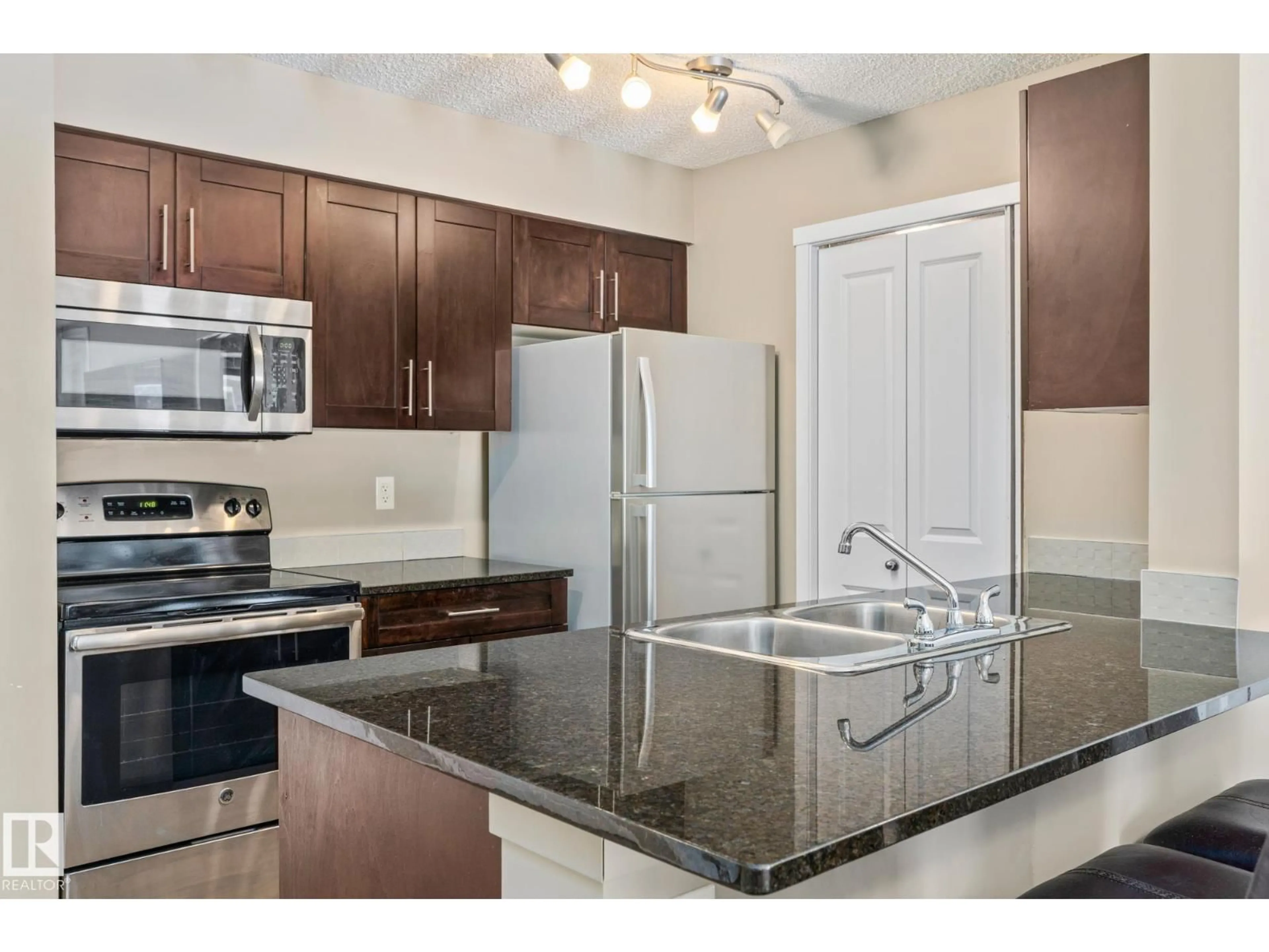 Standard kitchen, unknown for #109 - 5370 CHAPPELLE RD, Edmonton Alberta T6W3L5