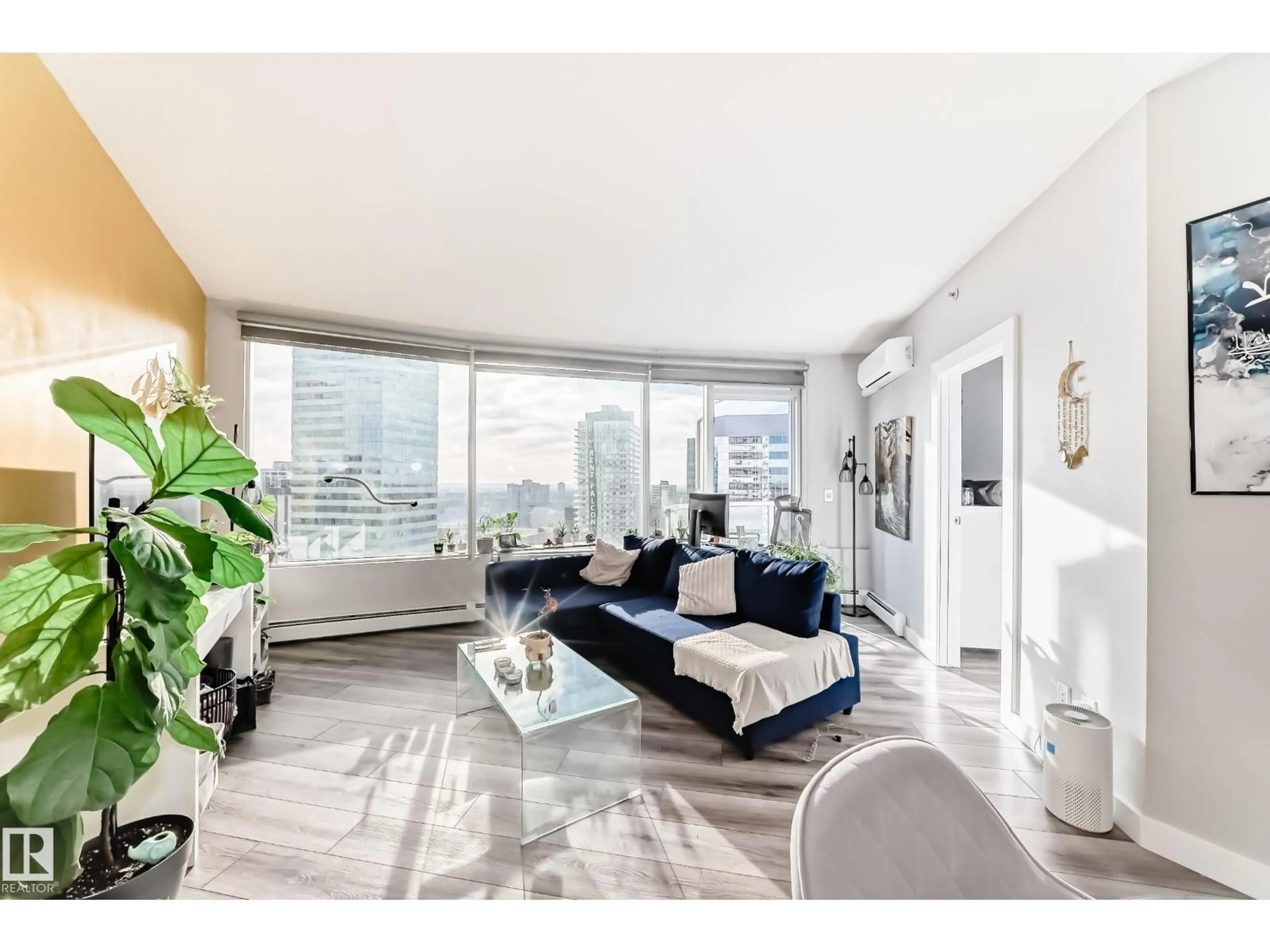 Living room with furniture, unknown for 2004 - 10136 104 ST, Edmonton Alberta T5J0B5