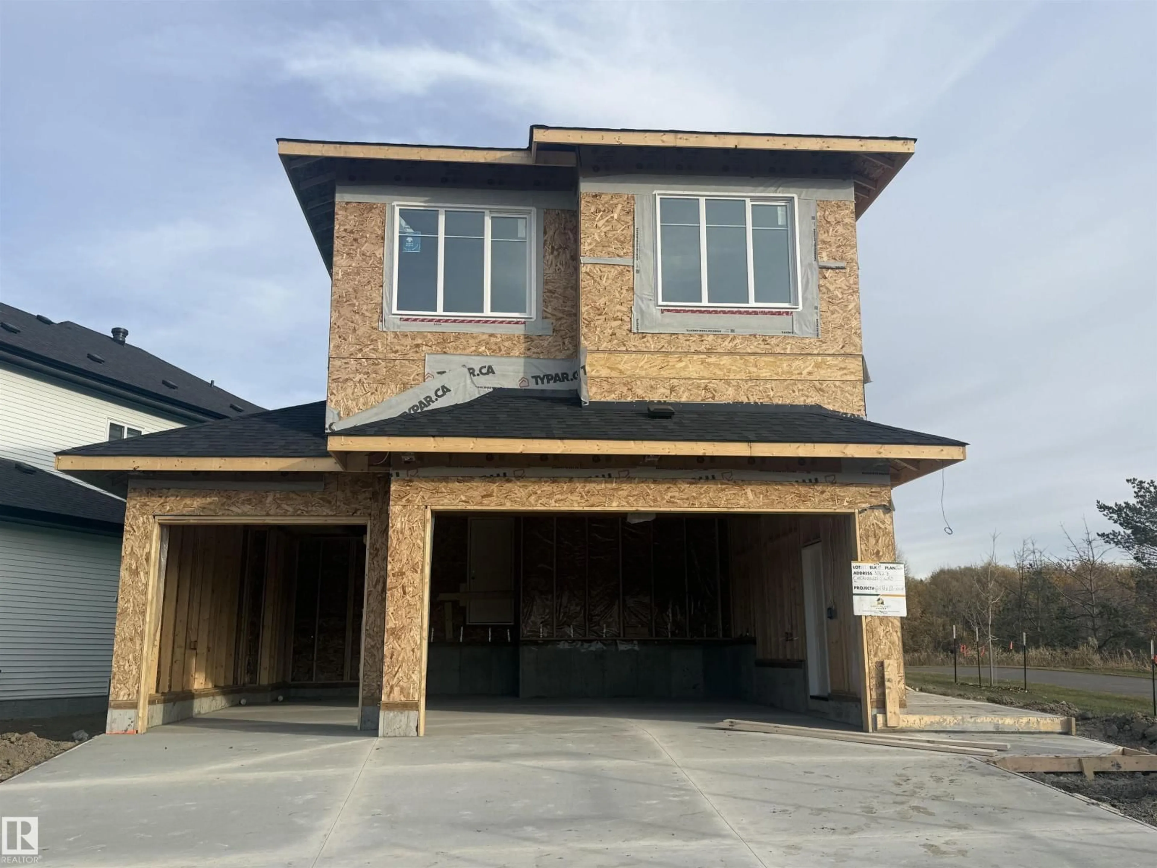 Home with brick exterior material, building for 3327 CHERNOWSI WAY, Edmonton Alberta T6W5H2