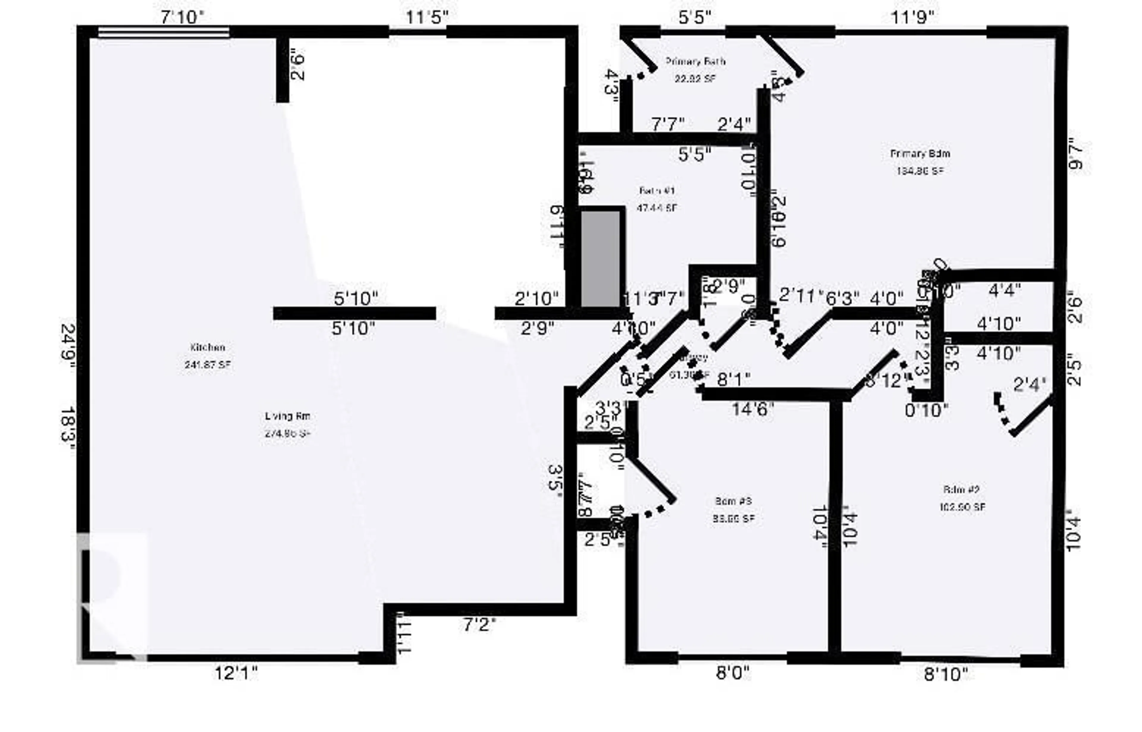 Floor plan for 4919 49, Vimy Alberta T0G2J0