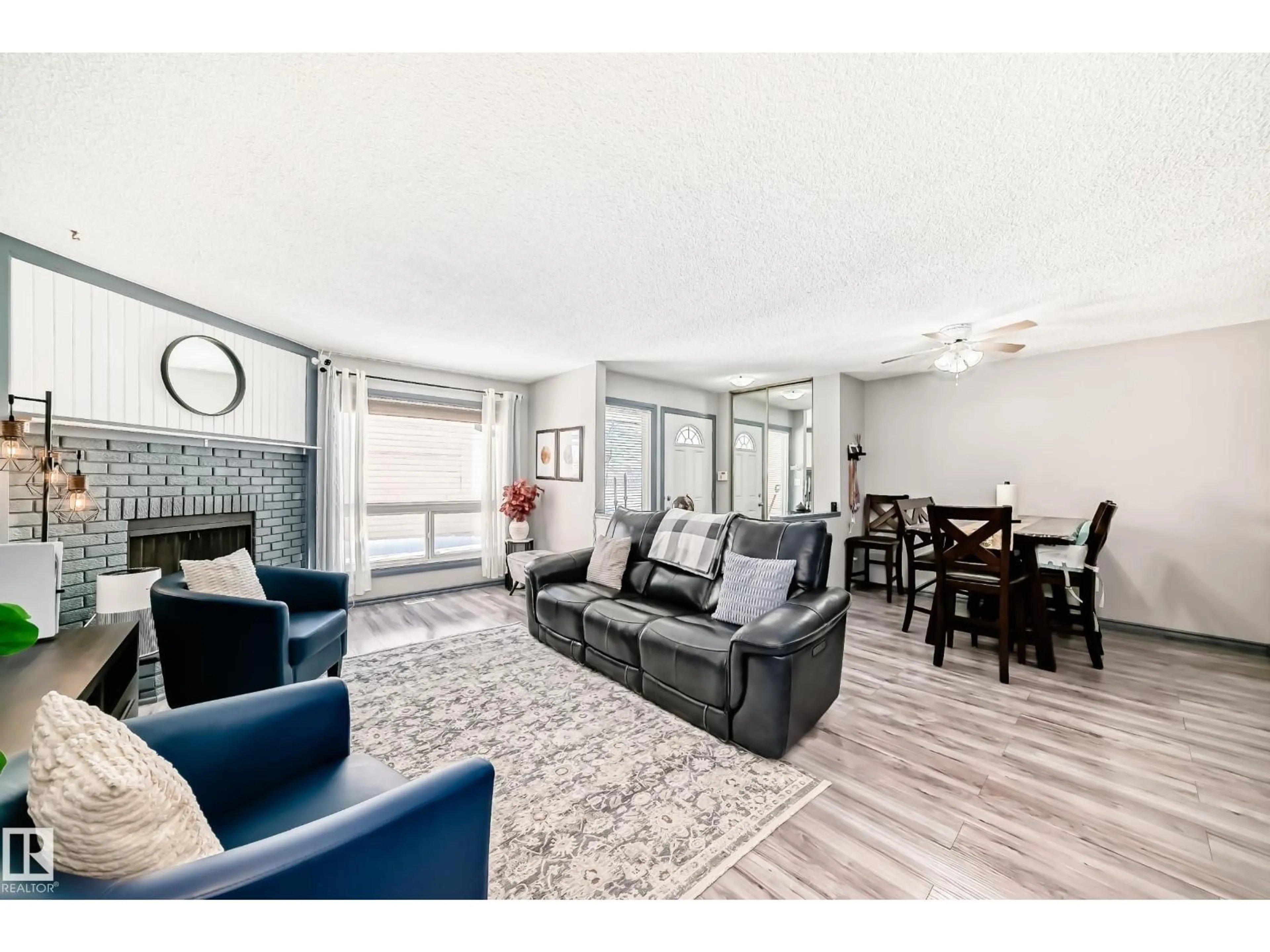 Living room with furniture, unknown for 214A WARWICK RD, Edmonton Alberta T5X4P8