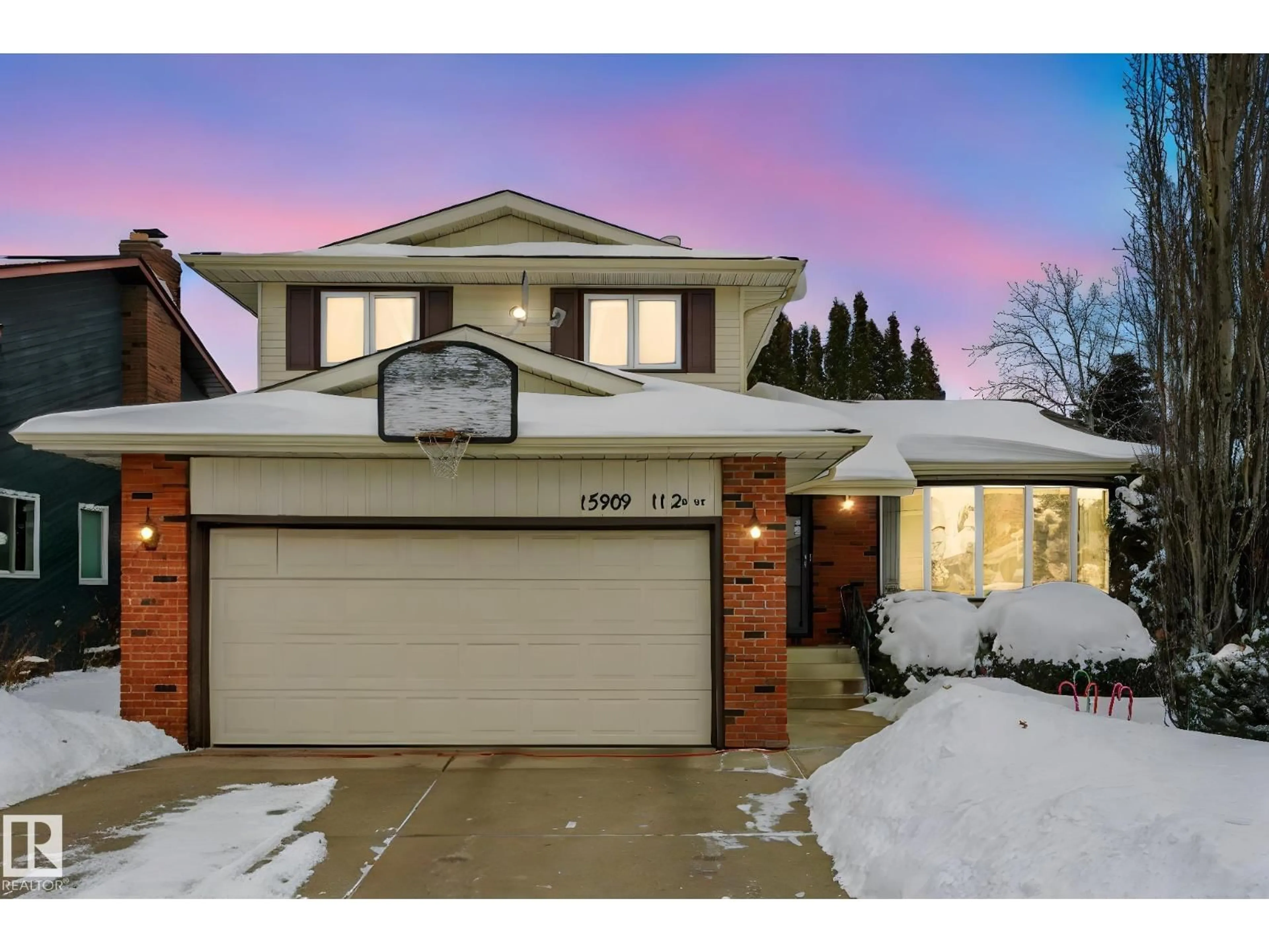 Home with brick exterior material, street for NW - 15909 112 B ST, Edmonton Alberta T5X4S9