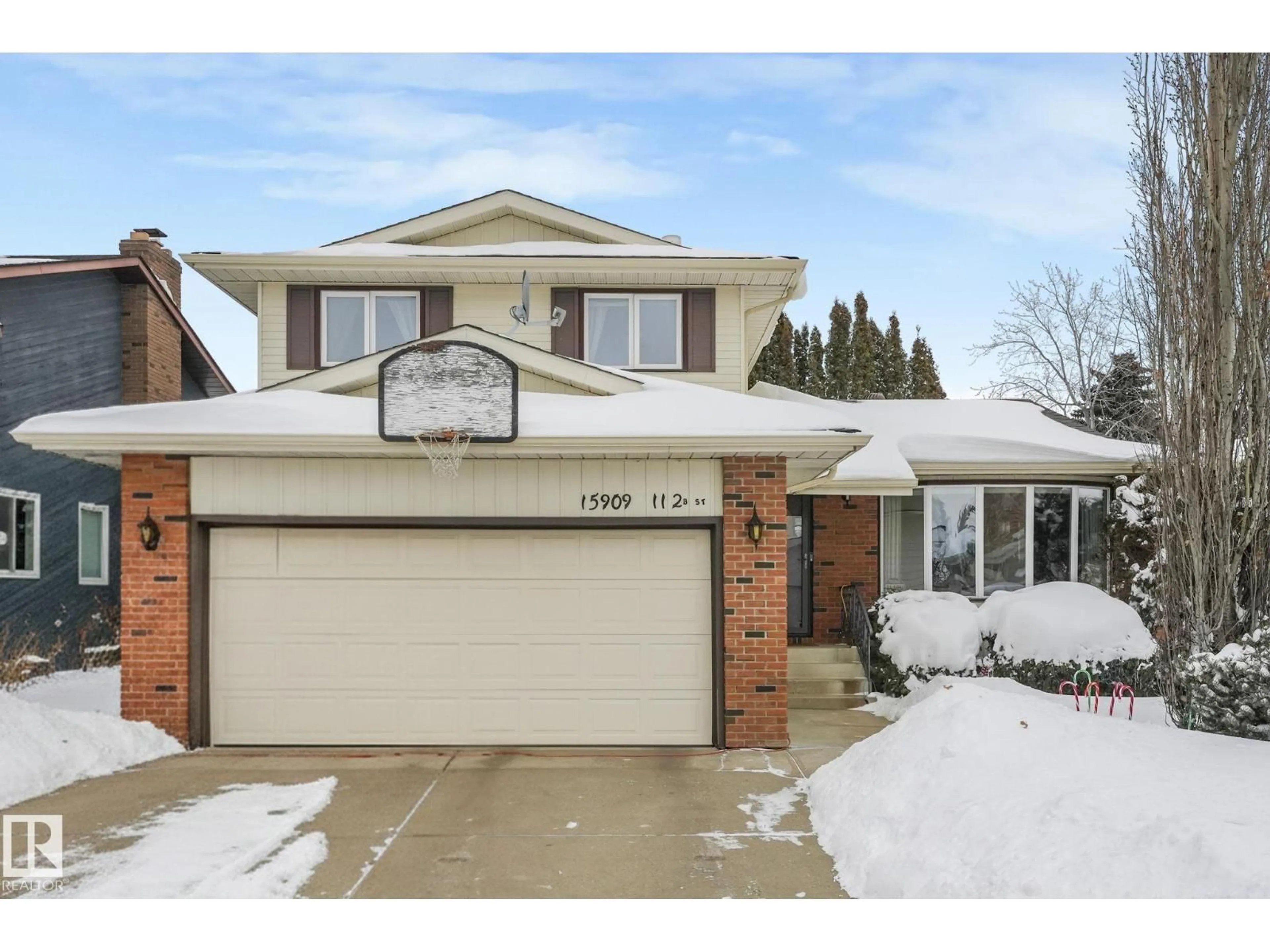 Home with brick exterior material, street for NW - 15909 112 B ST, Edmonton Alberta T5X4S9